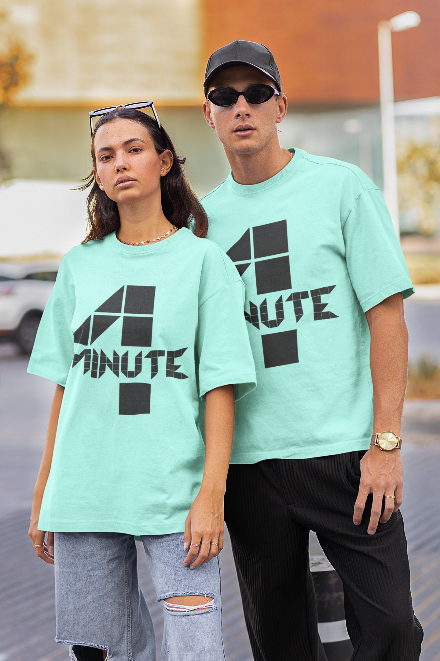 4 MINUTE - PREMIUM OVERSIZED T-SHIRT