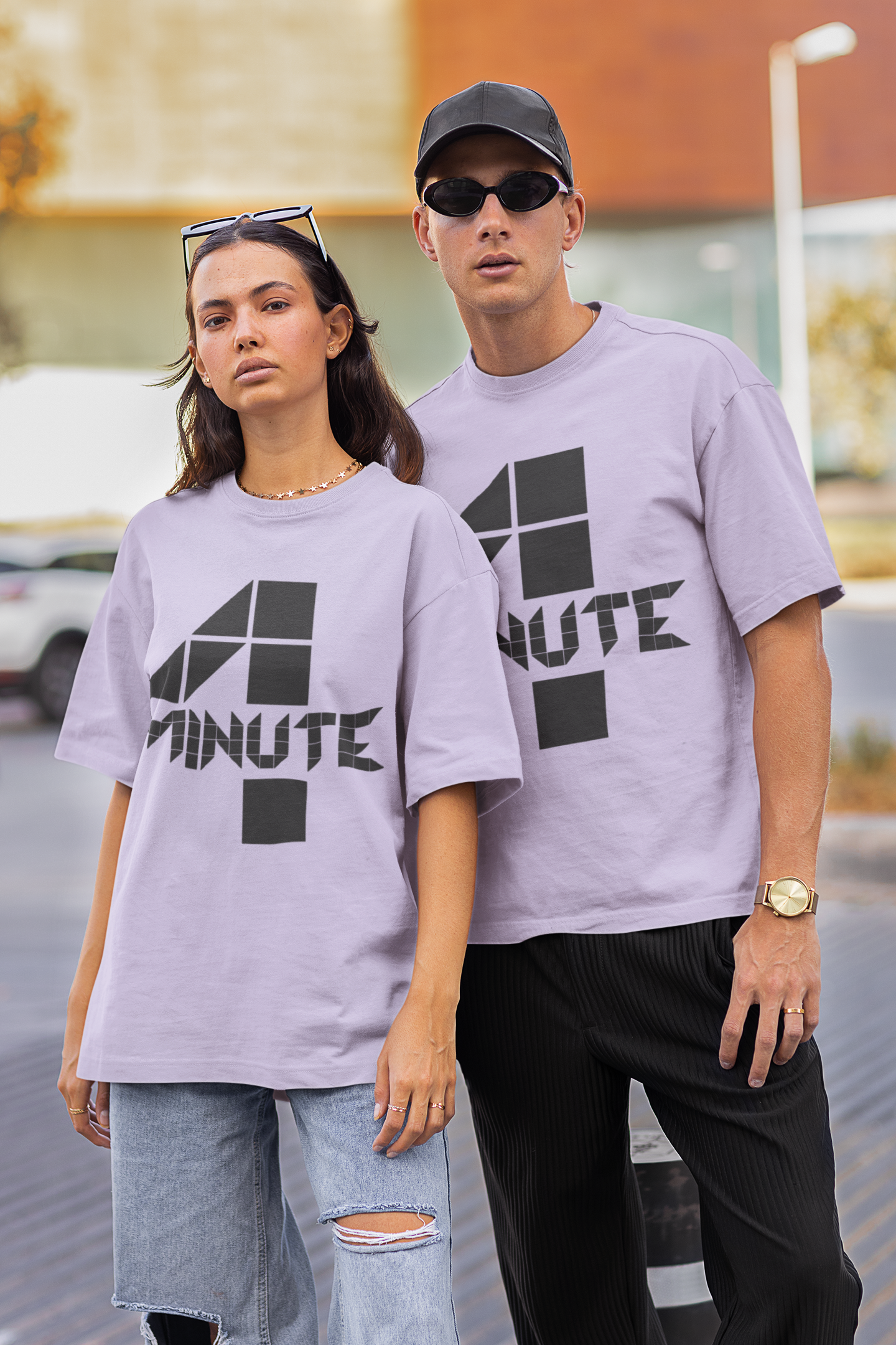 4 MINUTE - PREMIUM OVERSIZED T-SHIRT