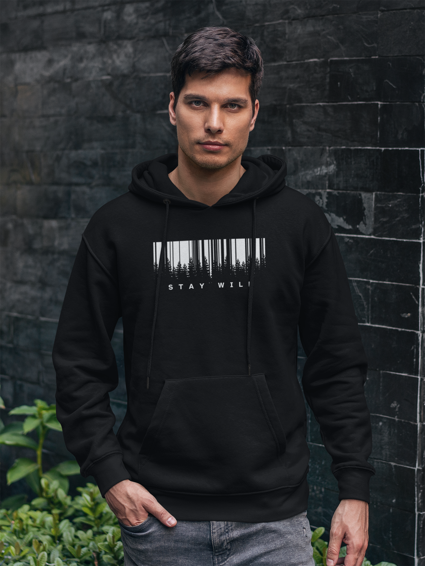 STAY WILD CLASSIC UNISEX HOODIE