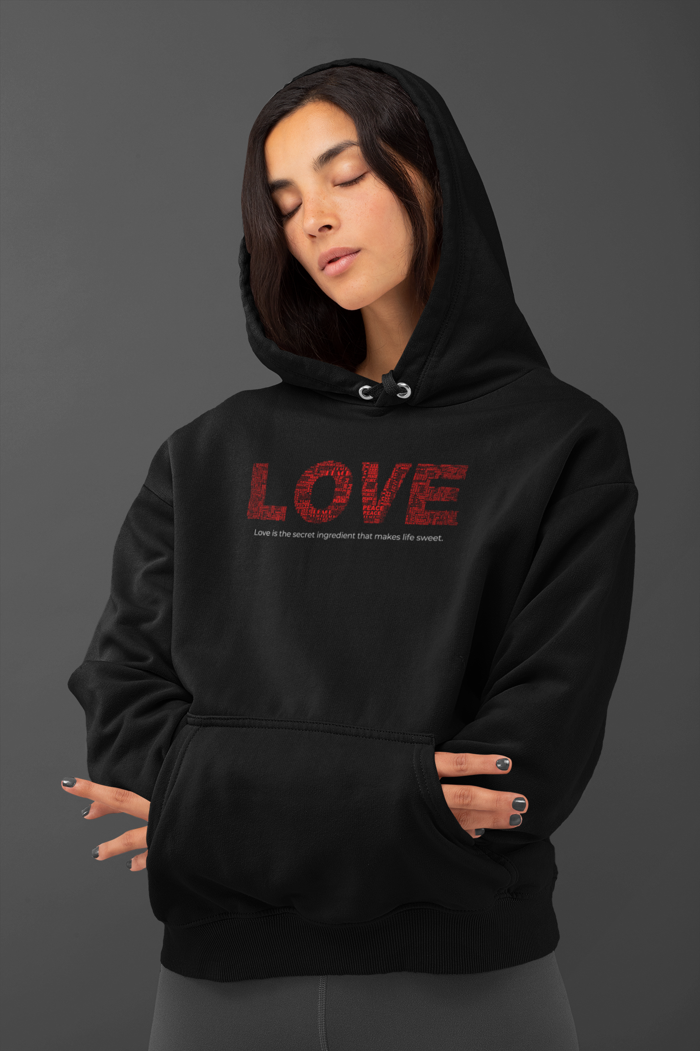 LOVE CLASSIC UNISEX HOODIE