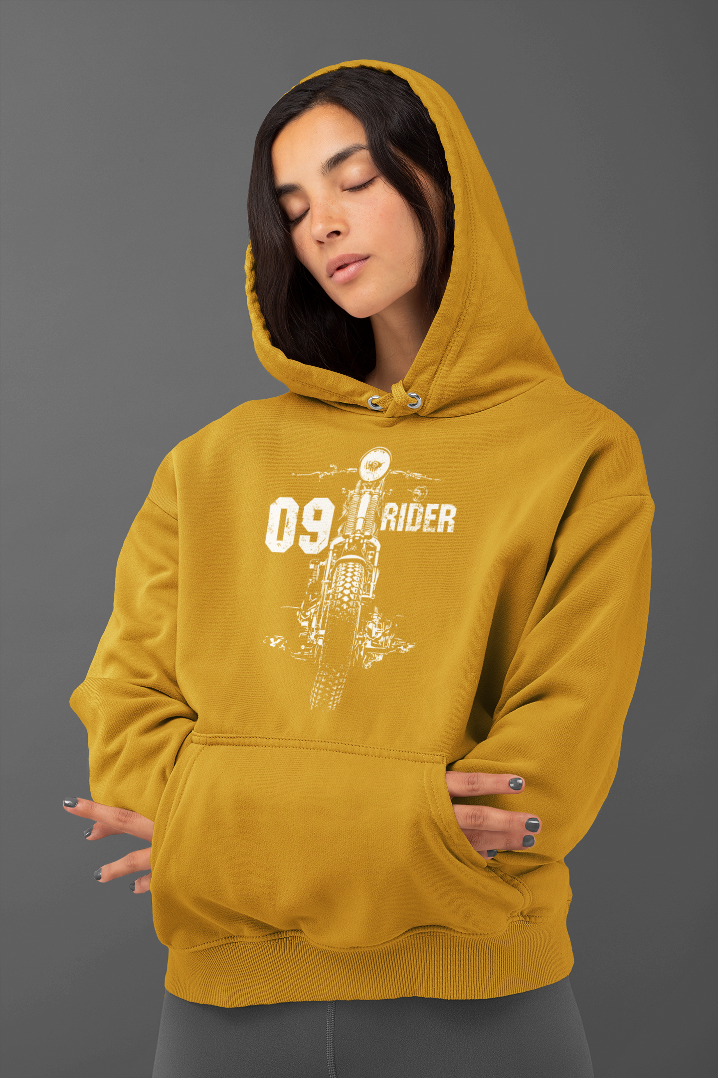 RIDER 09 - PREMIUM UNISEX HOODIE