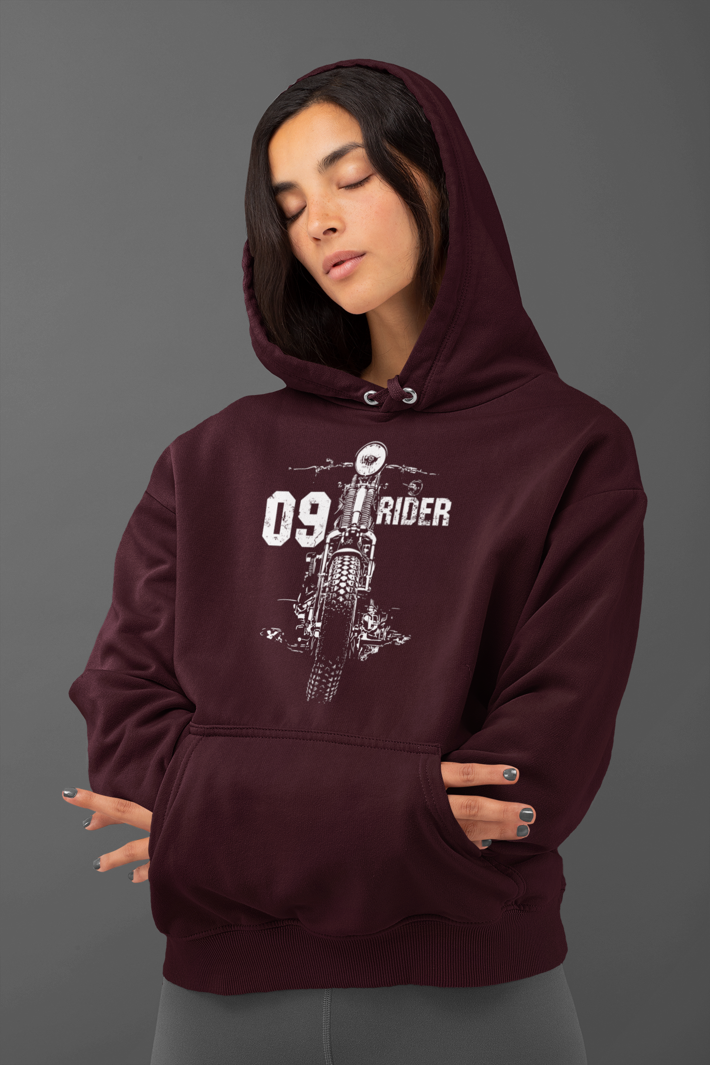 RIDER 09 - PREMIUM UNISEX HOODIE