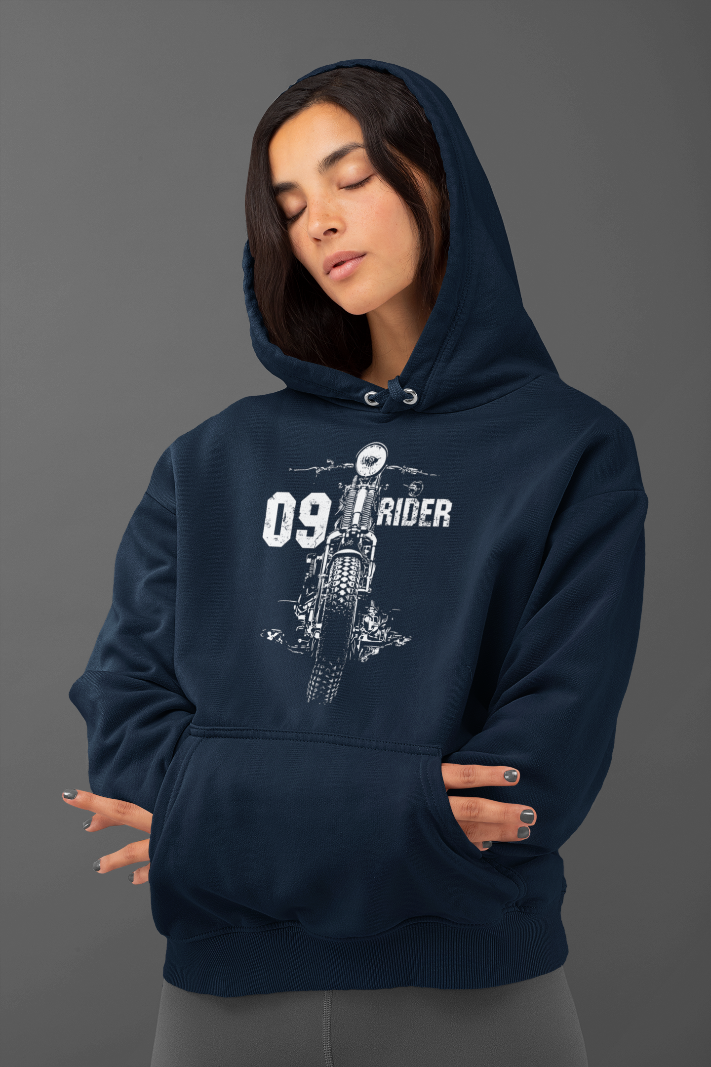 RIDER 09 - PREMIUM UNISEX HOODIE