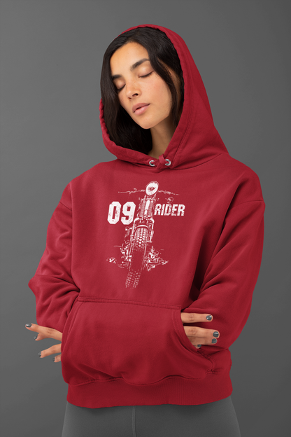 RIDER 09 - PREMIUM UNISEX HOODIE