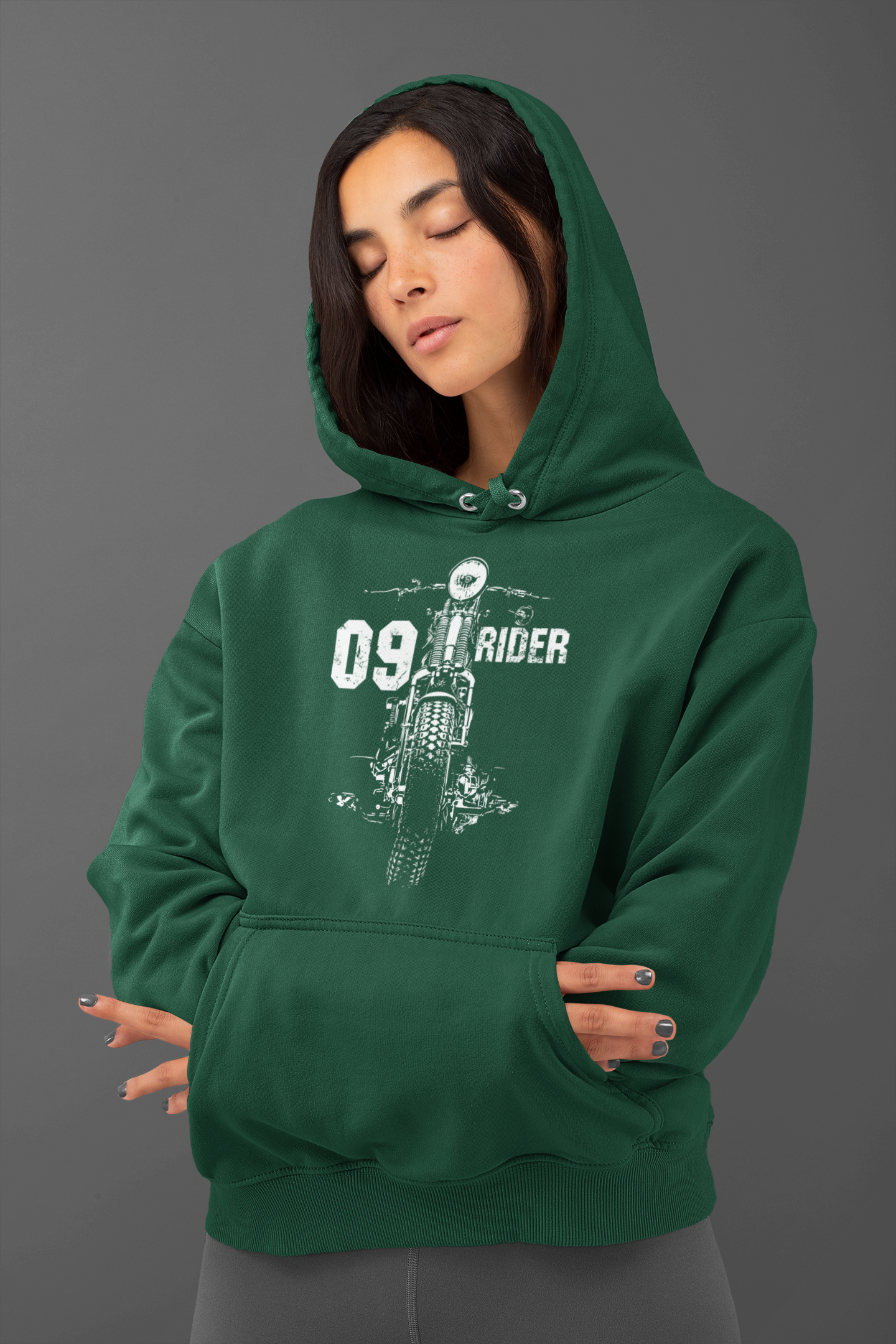 RIDER 09 - PREMIUM UNISEX HOODIE