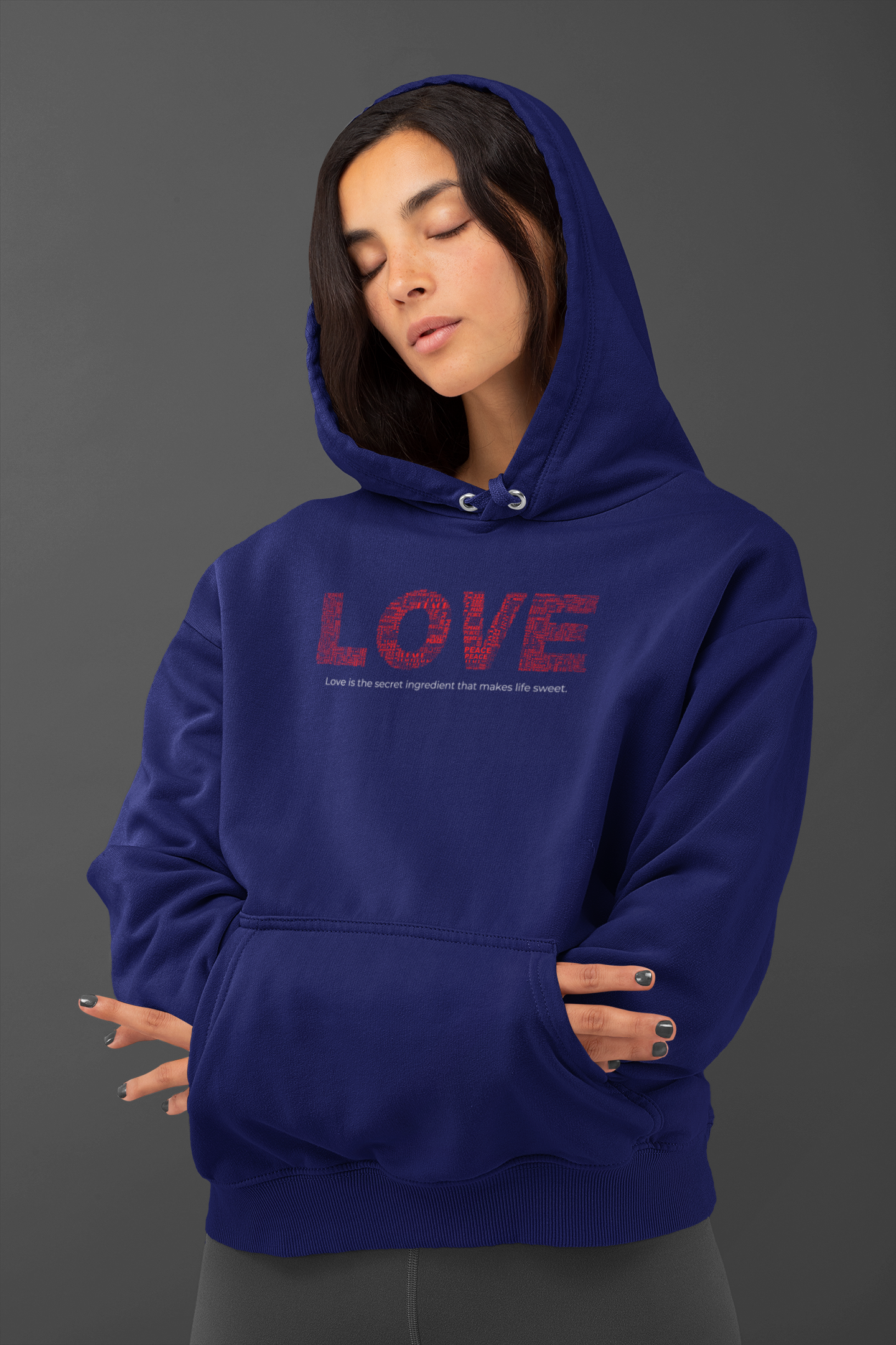 LOVE CLASSIC UNISEX HOODIE