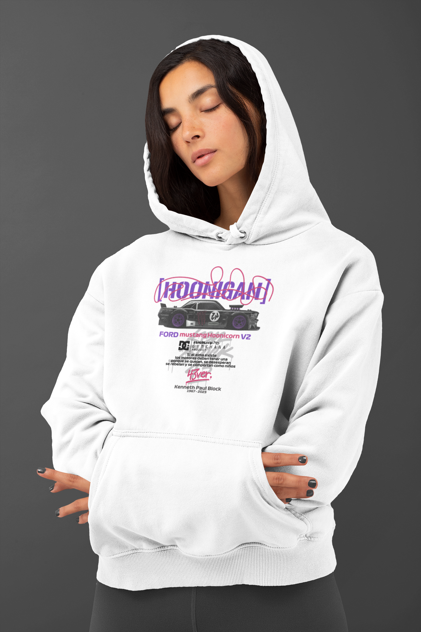 FORD MUSTANG HOONICORN V2 - PREMIUM UNISEX HOODIE