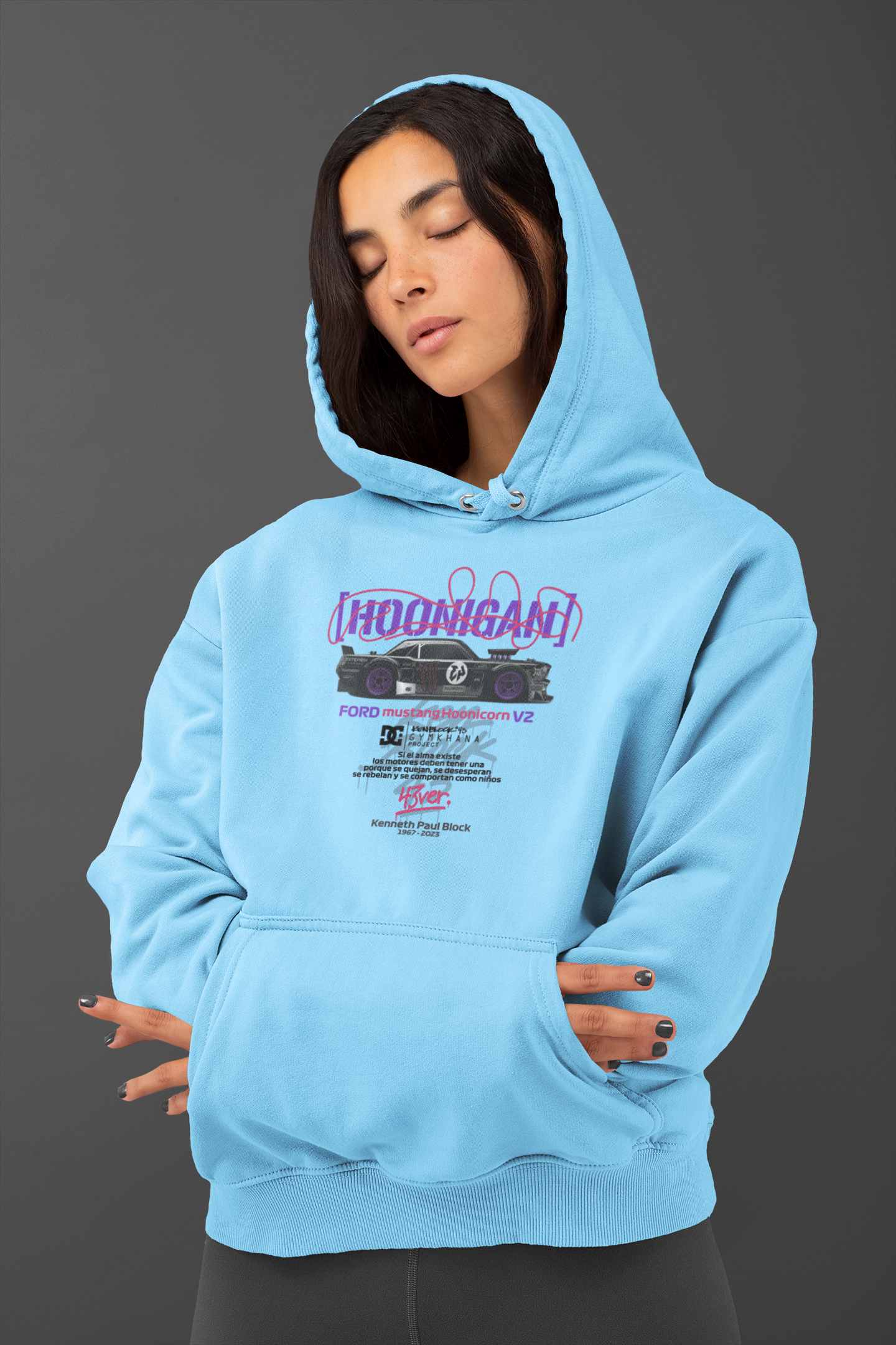 FORD MUSTANG HOONICORN V2 - PREMIUM UNISEX HOODIE