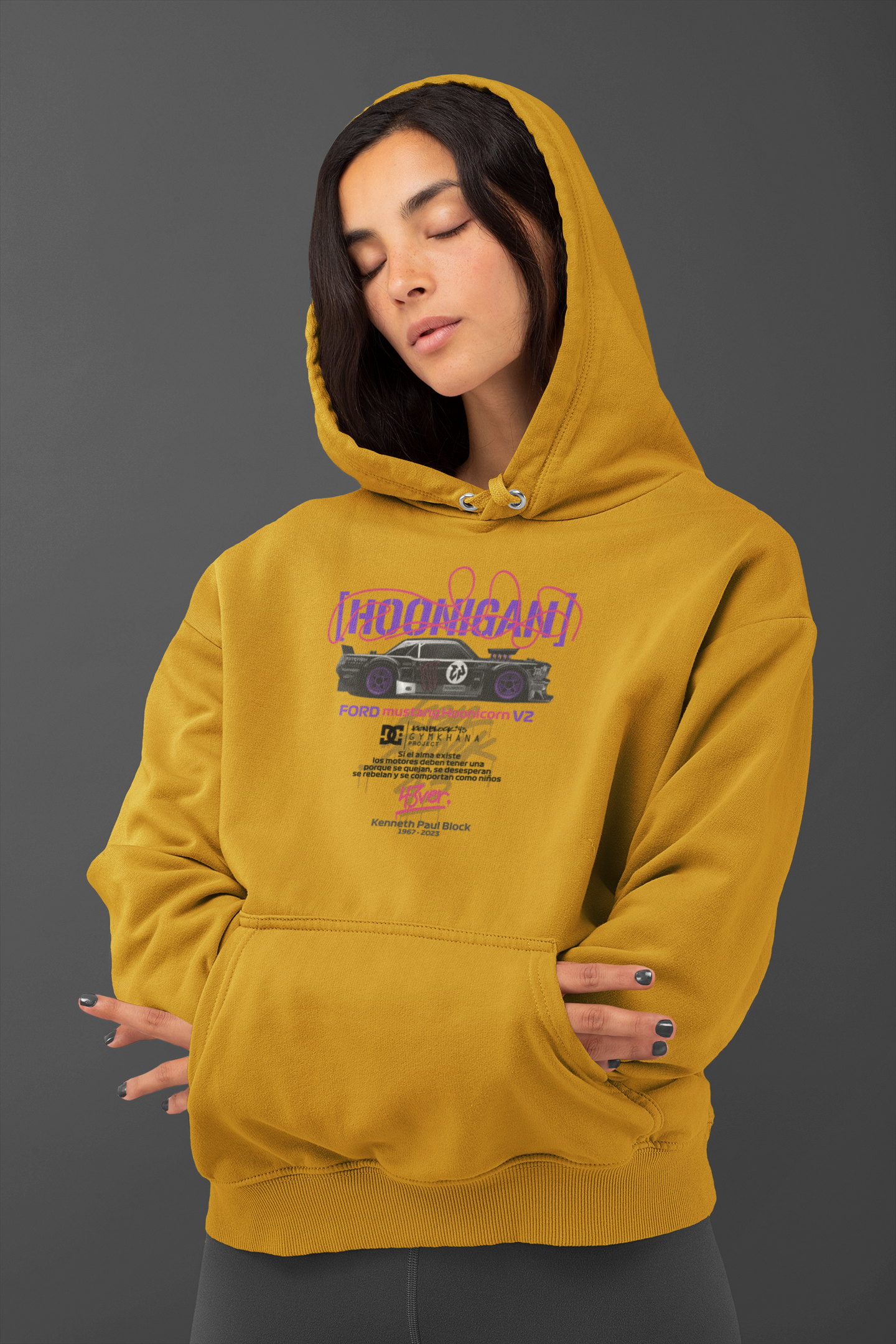 FORD MUSTANG HOONICORN V2 - PREMIUM UNISEX HOODIE