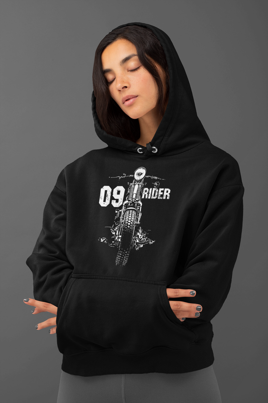 RIDER 09 - PREMIUM UNISEX HOODIE