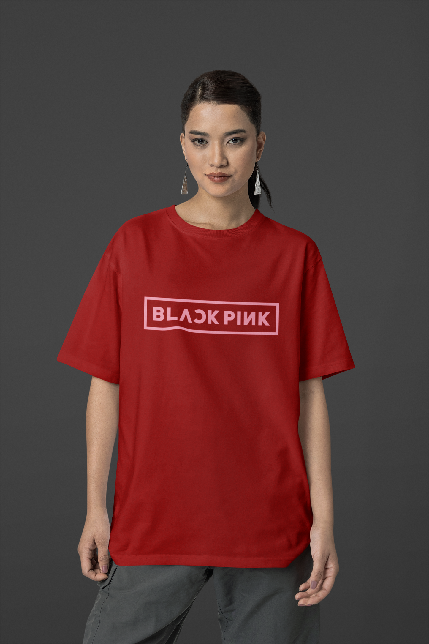 BLACK PINK - OVERSIZED UNISEX T-SHIRT