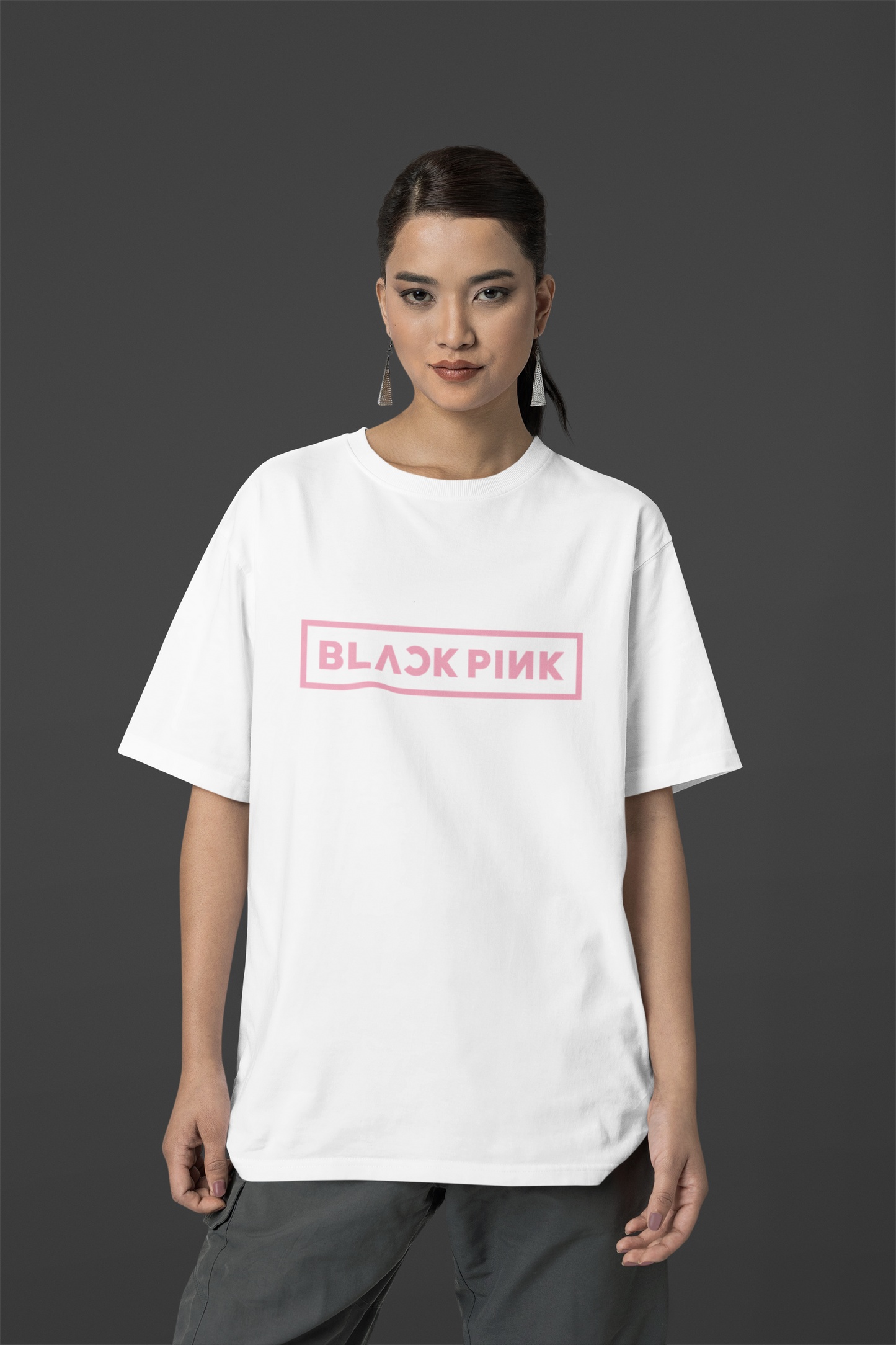 BLACK PINK - OVERSIZED UNISEX T-SHIRT