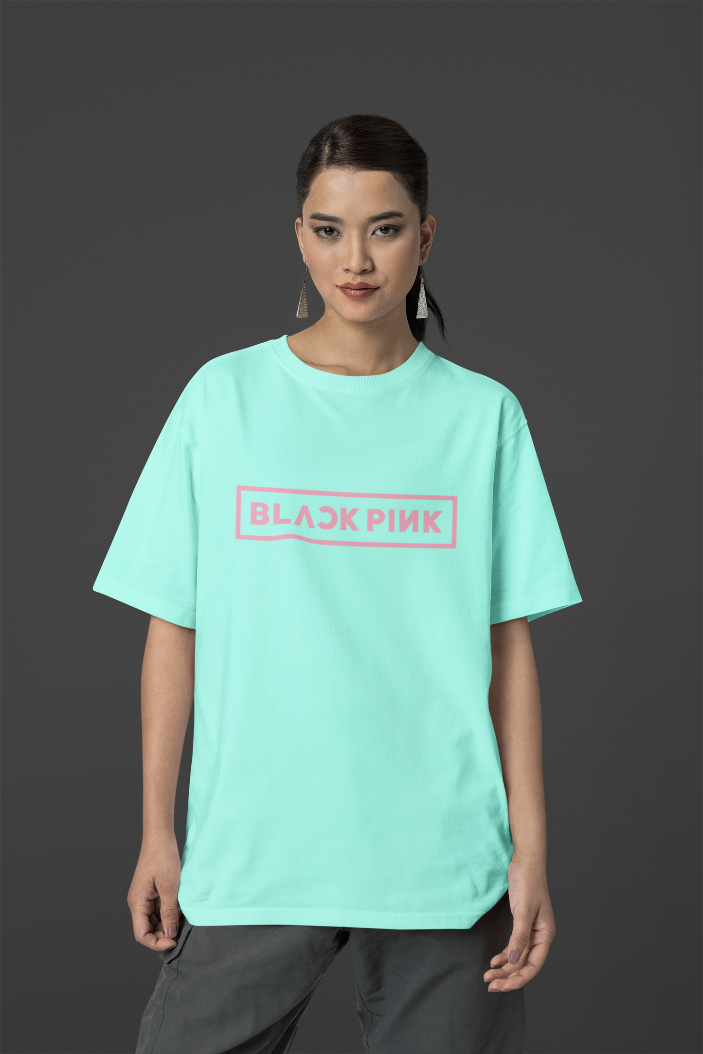 BLACK PINK - OVERSIZED UNISEX T-SHIRT