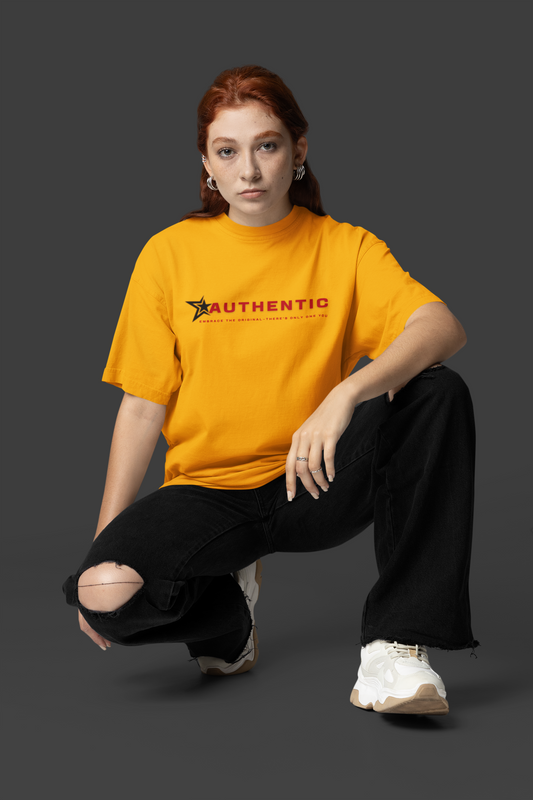 AUTHENTIC - UNISEX OVERSIZED T-SHIRT