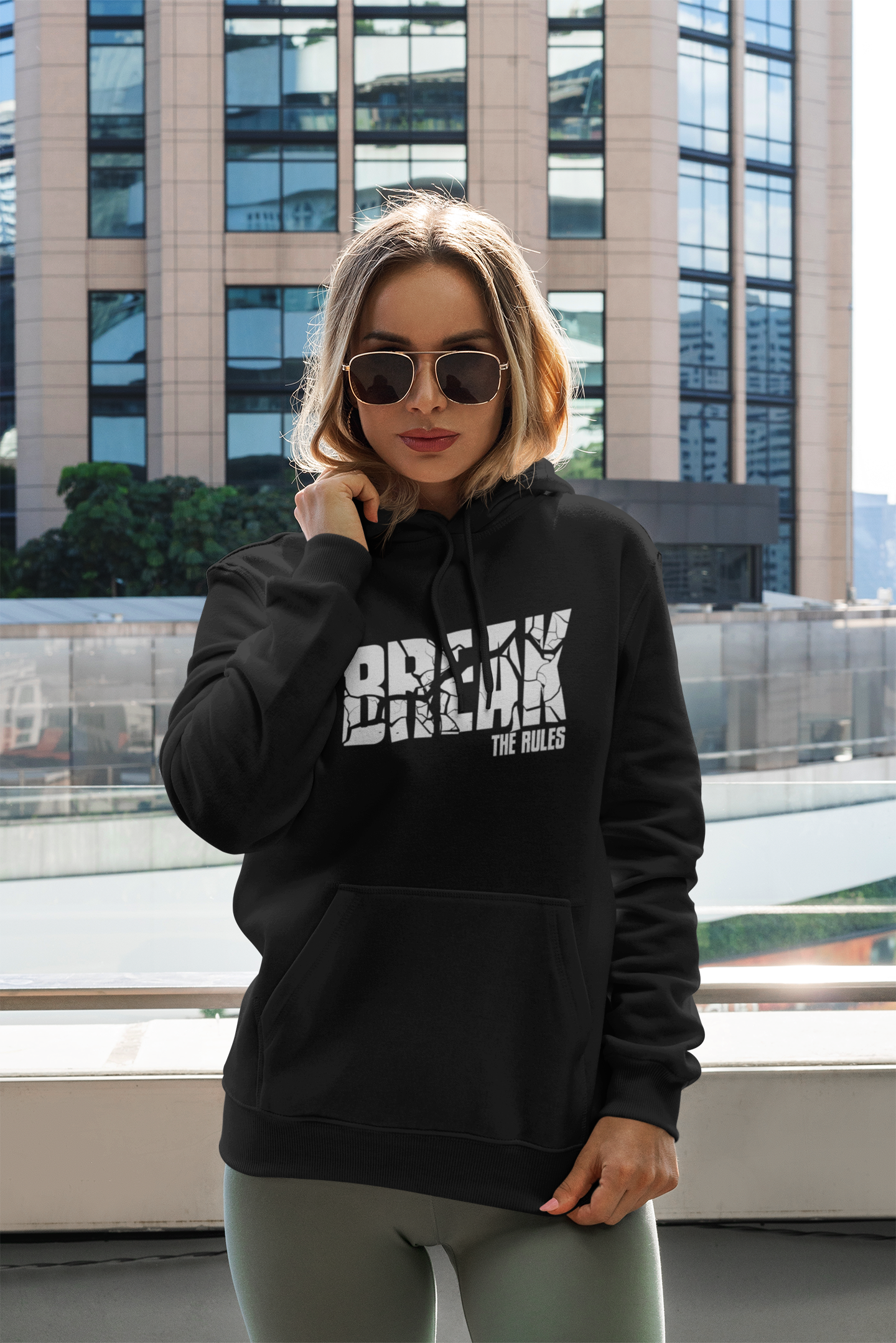 BREAK THE RULES - CLASSIC UNISEX HOODIE