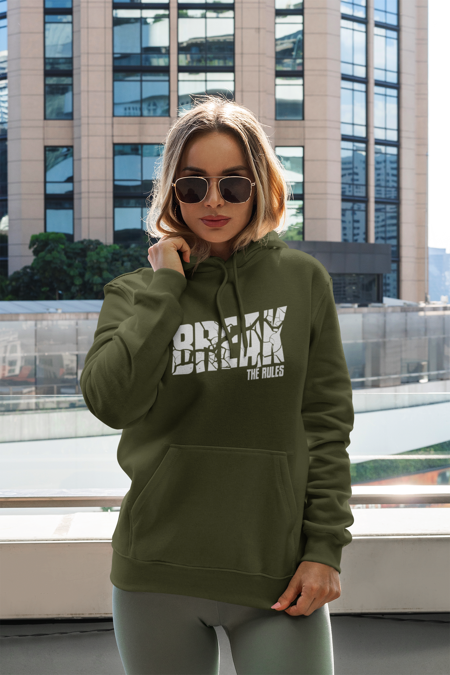 BREAK THE RULES - CLASSIC UNISEX HOODIE