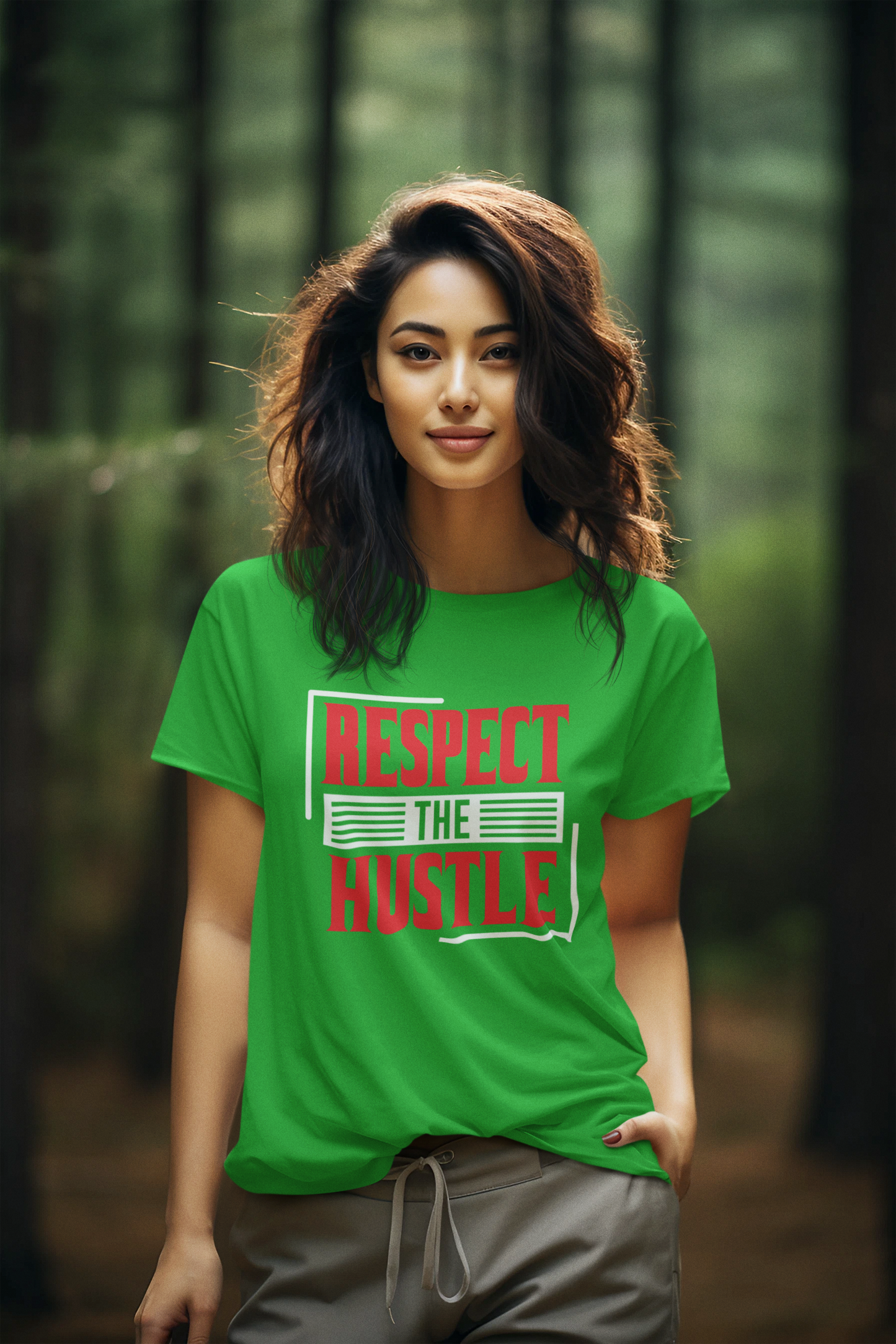 RESPECT THE HUSTLE WOMEN CLASSIC T-SHIRT