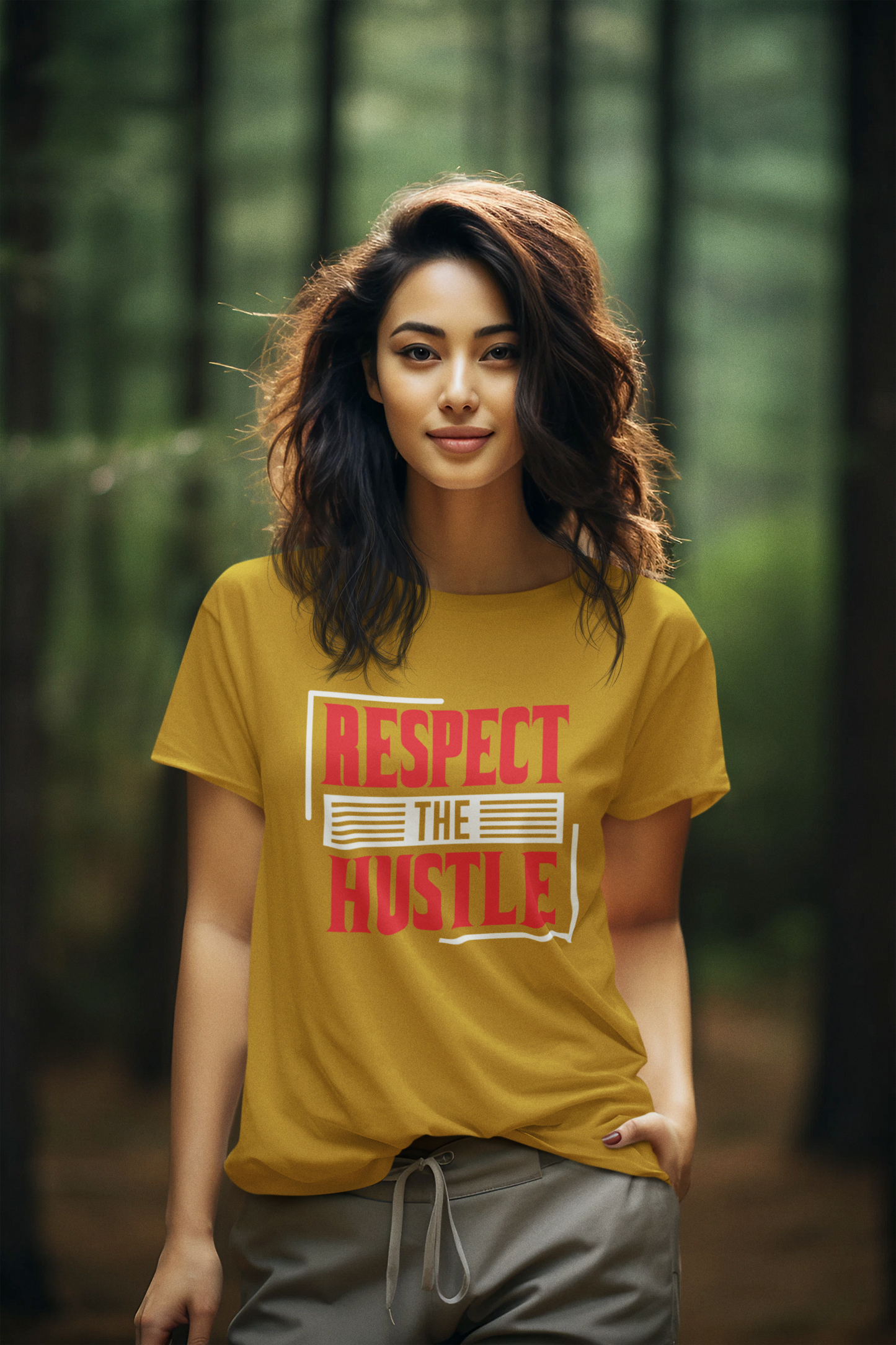 RESPECT THE HUSTLE WOMEN CLASSIC T-SHIRT