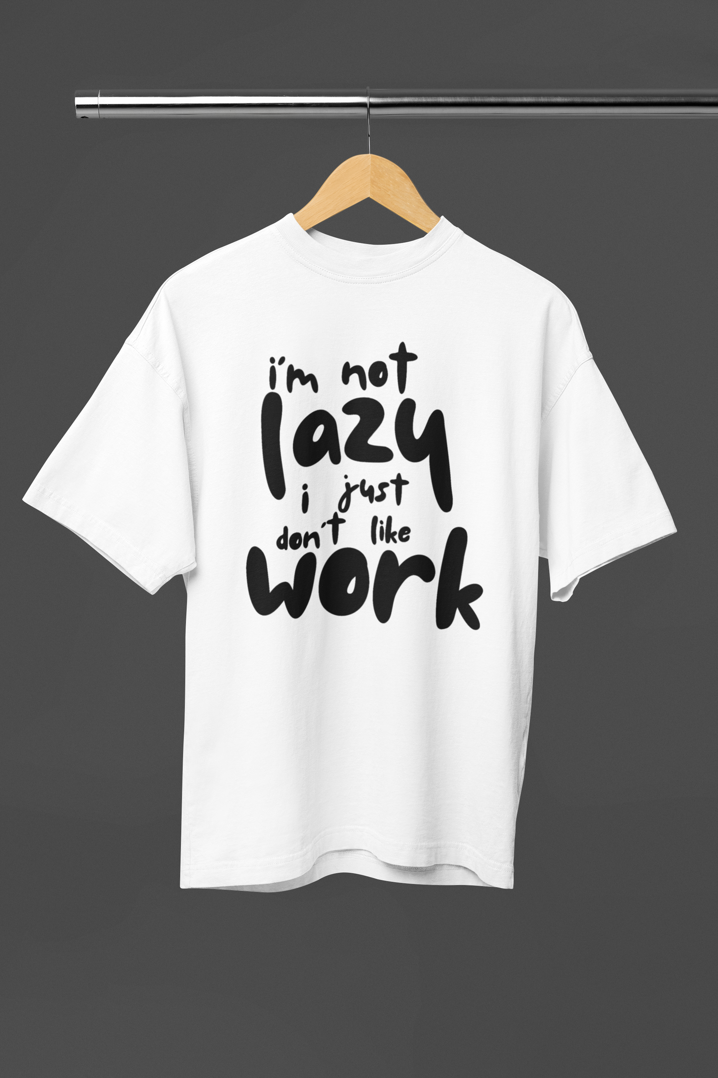 LAZY OVERSIZED UNISEX T-SHIRT