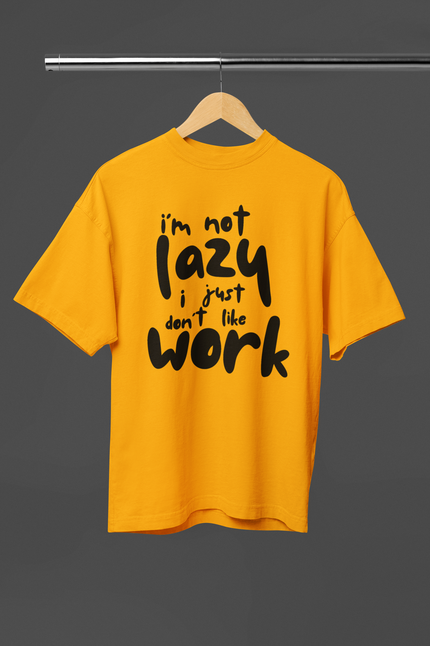 LAZY OVERSIZED UNISEX T-SHIRT