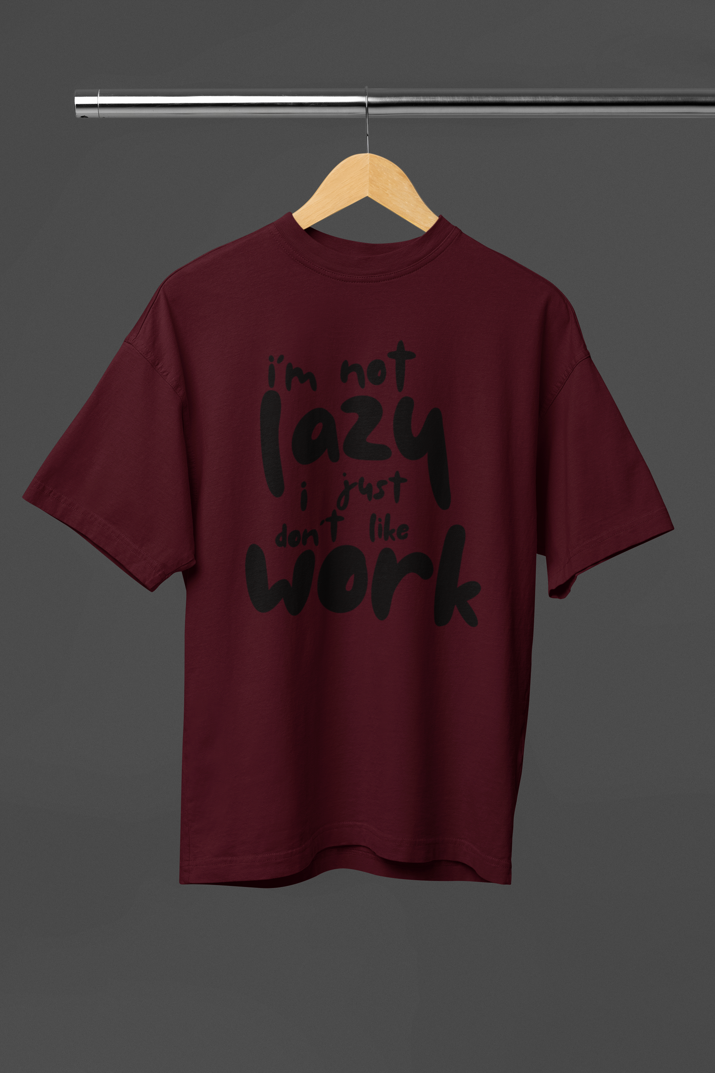 LAZY OVERSIZED UNISEX T-SHIRT