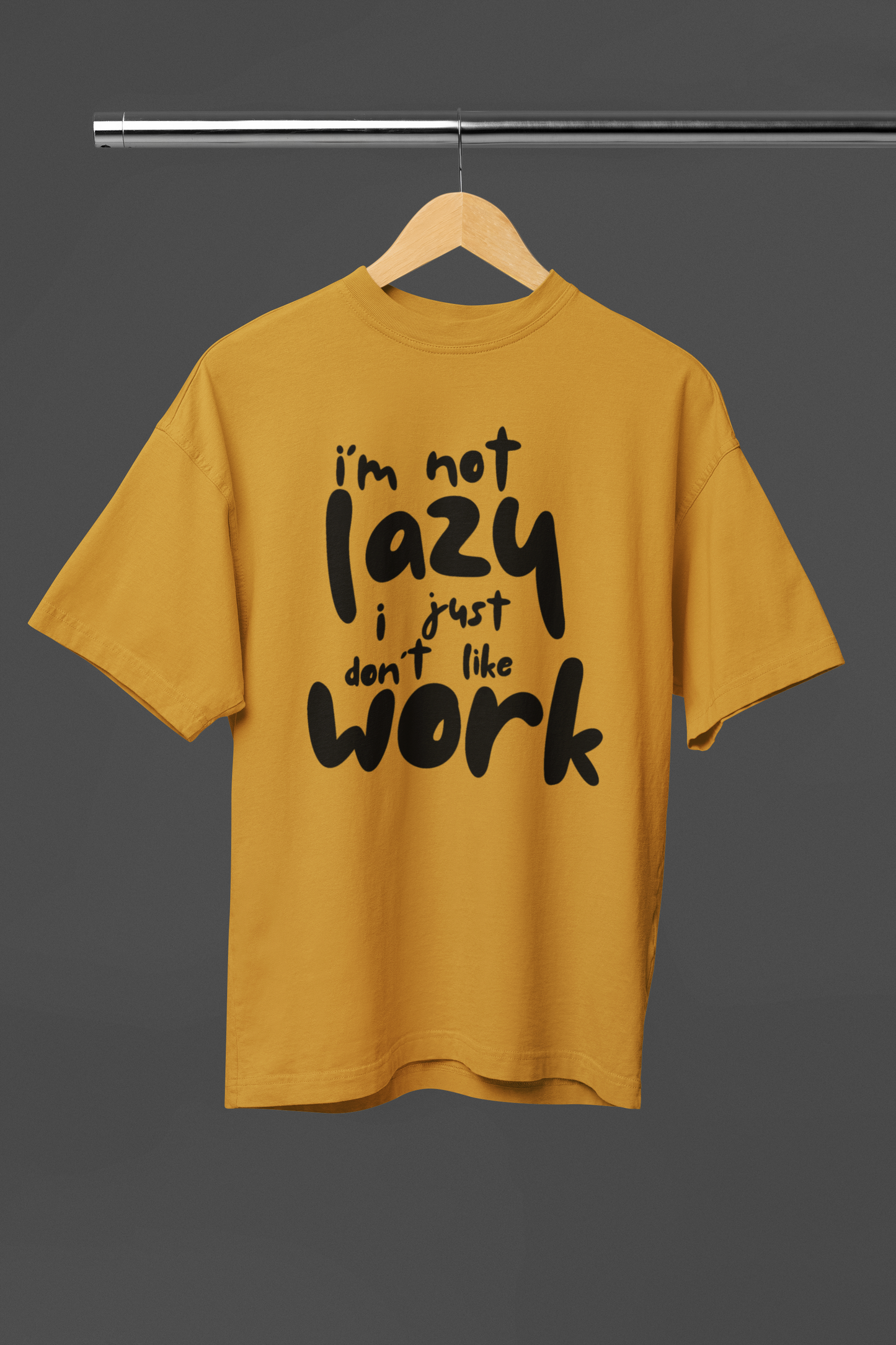 LAZY OVERSIZED UNISEX T-SHIRT