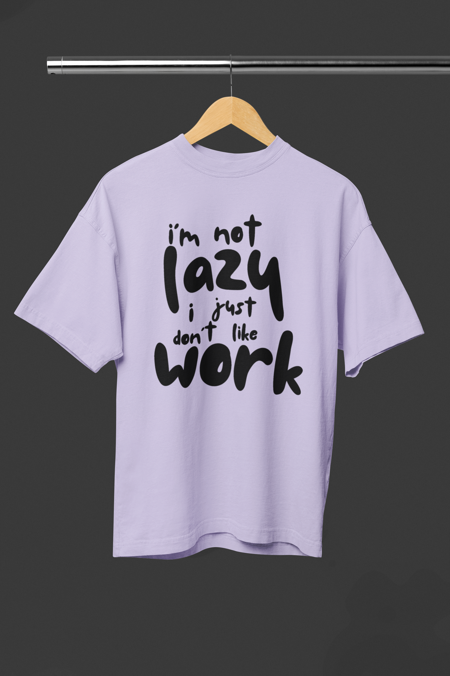 LAZY OVERSIZED UNISEX T-SHIRT