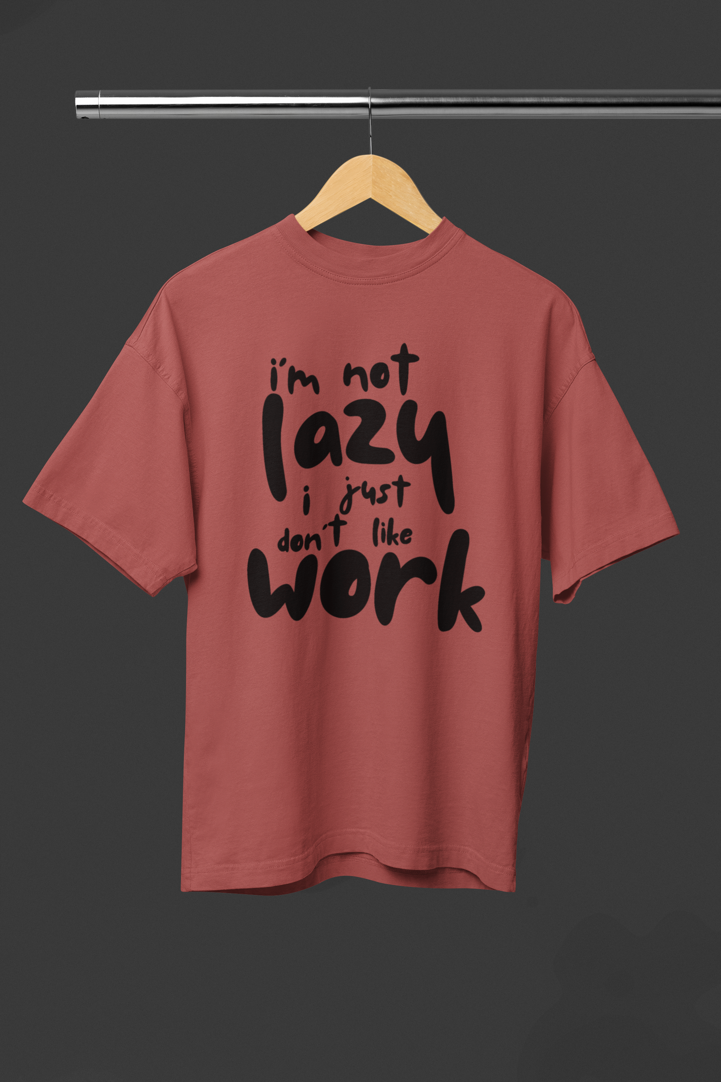 LAZY OVERSIZED UNISEX T-SHIRT