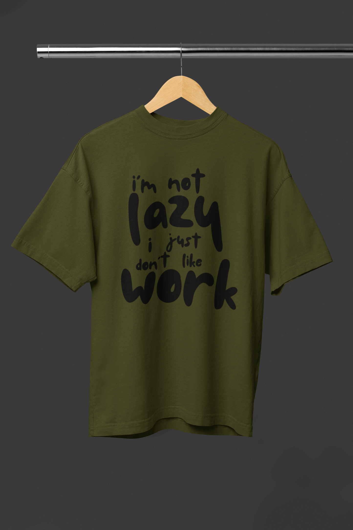 LAZY OVERSIZED UNISEX T-SHIRT