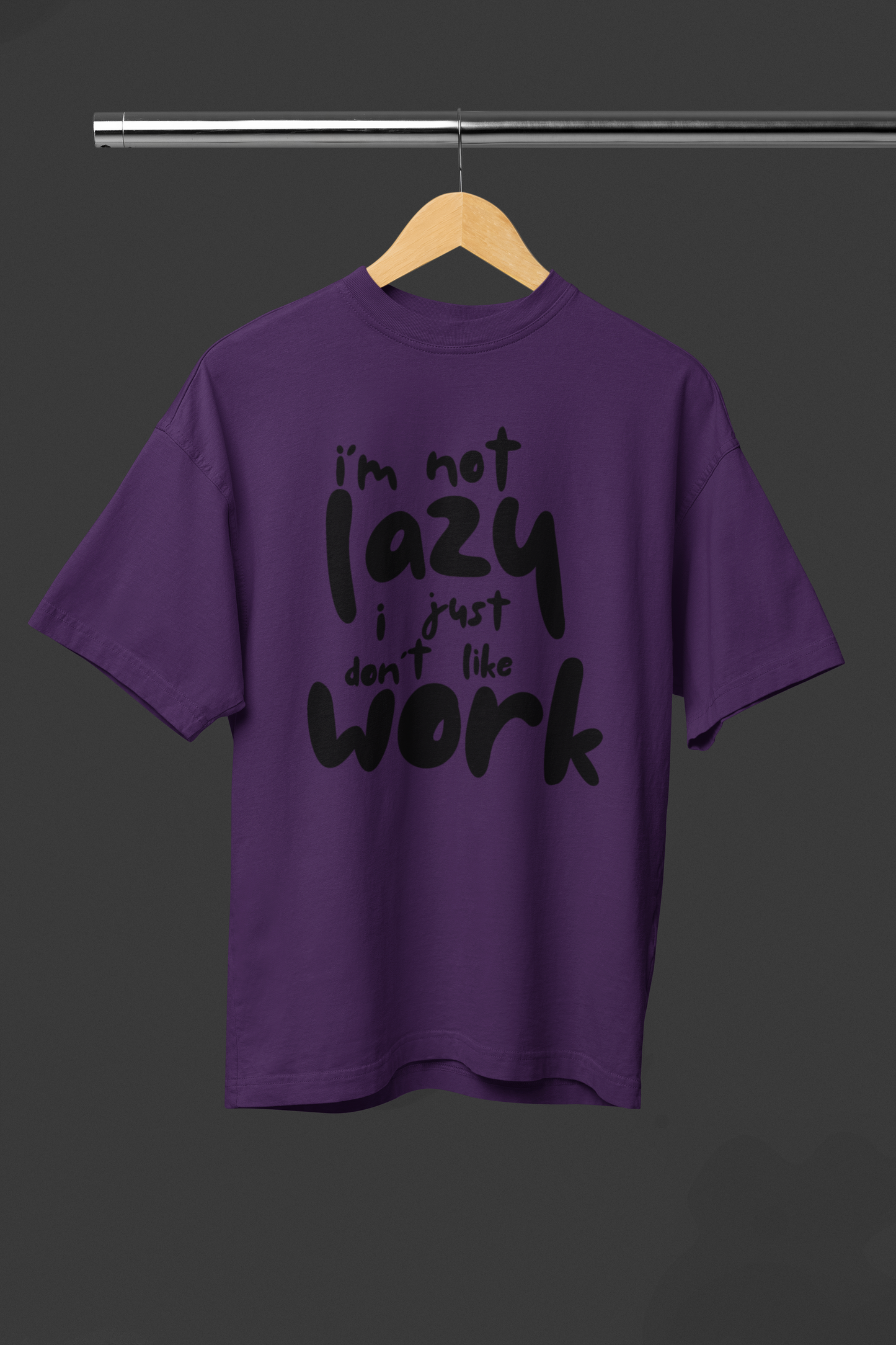 LAZY OVERSIZED UNISEX T-SHIRT