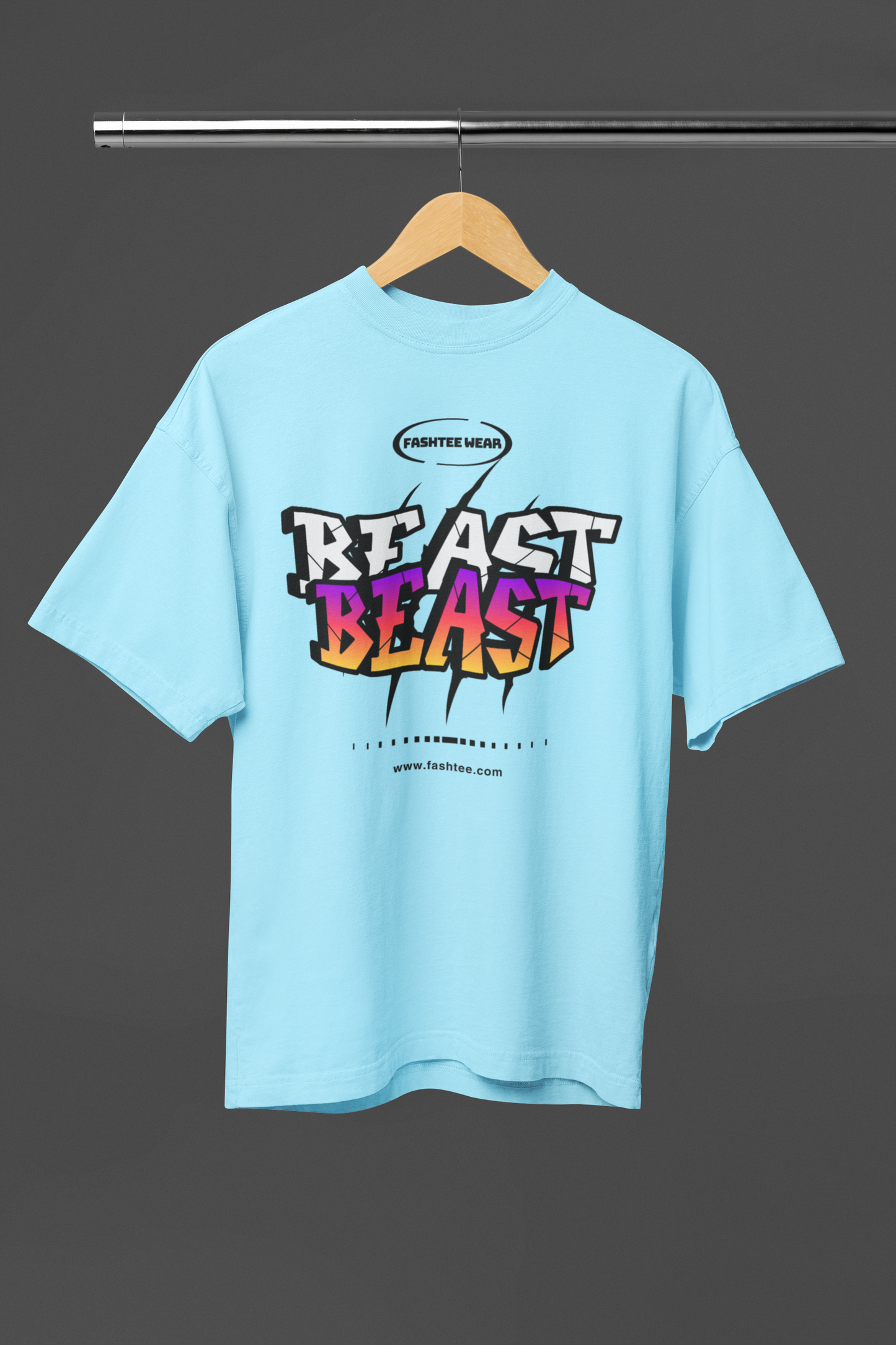 BEAST OVERSIZED CLASSIC UNISEX T-SHIRT