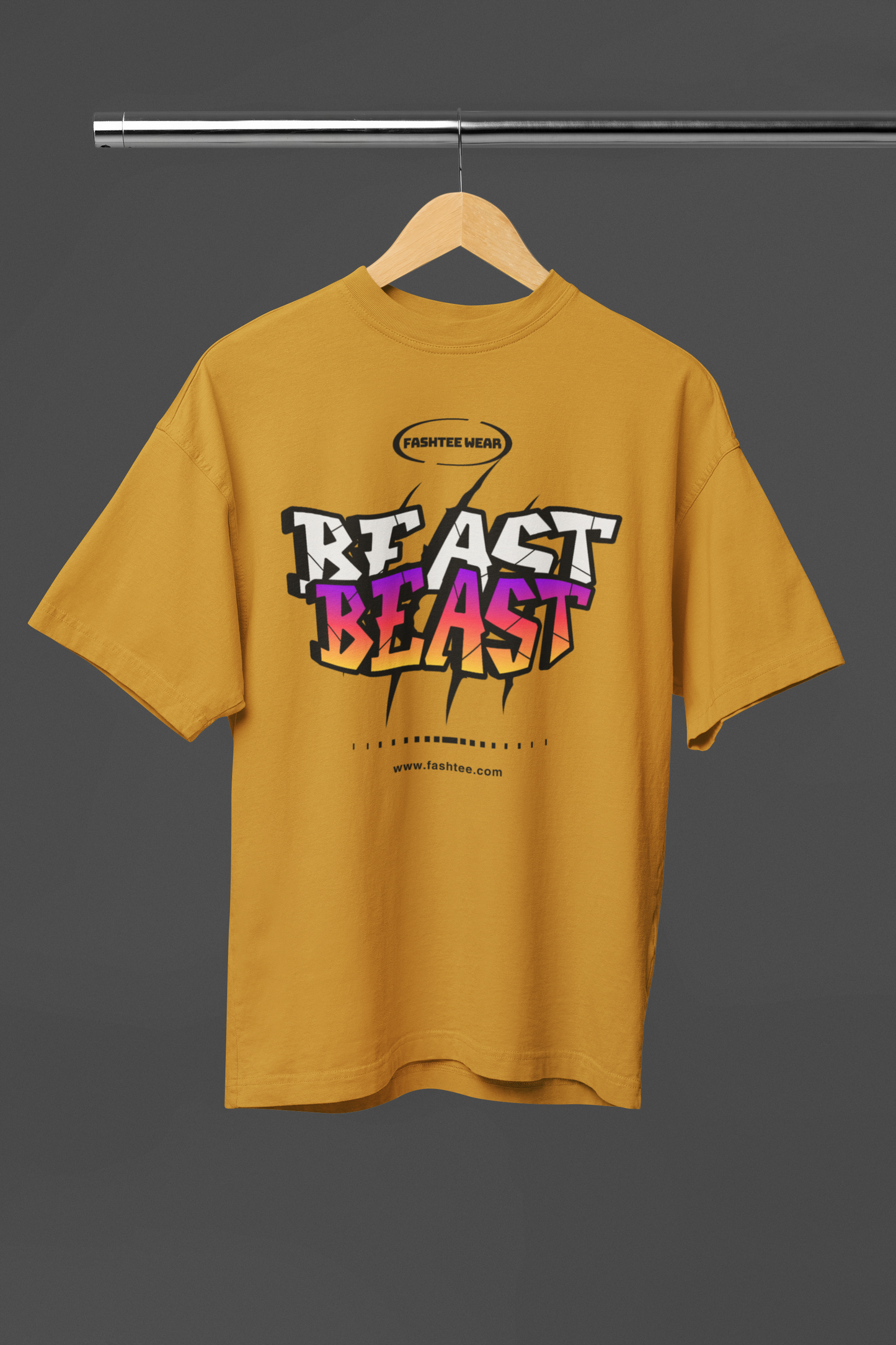 BEAST OVERSIZED CLASSIC UNISEX T-SHIRT