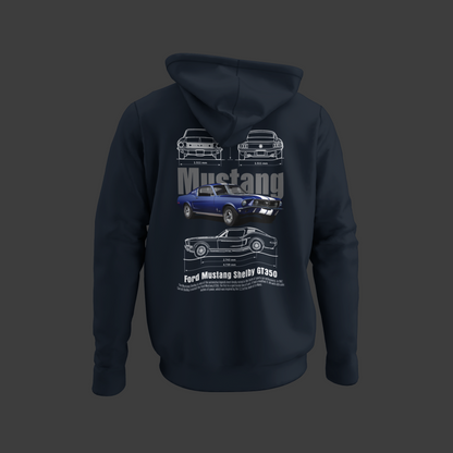 FORD MUSTANG GT 350 - PREMIUM WOMEN HOODIE