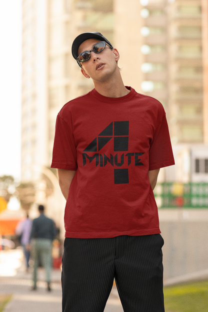 4 MINUTE - PREMIUM OVERSIZED T-SHIRT