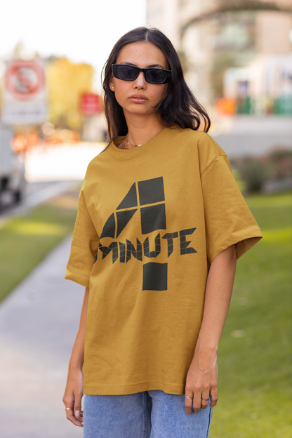 4 MINUTE - PREMIUM OVERSIZED T-SHIRT