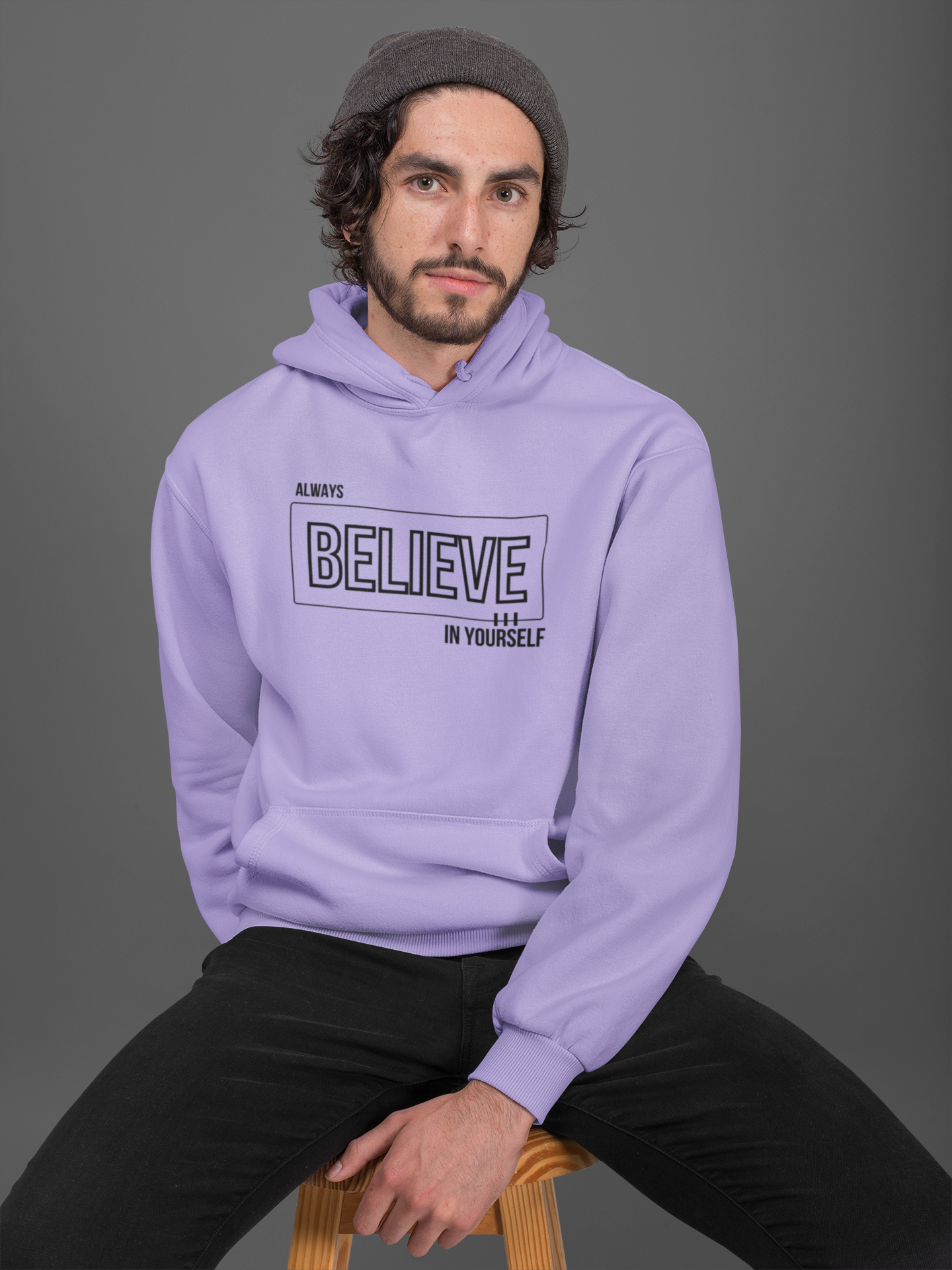 BELIEVE IN YOURSELF CLASSIC UNISEX HOODIE