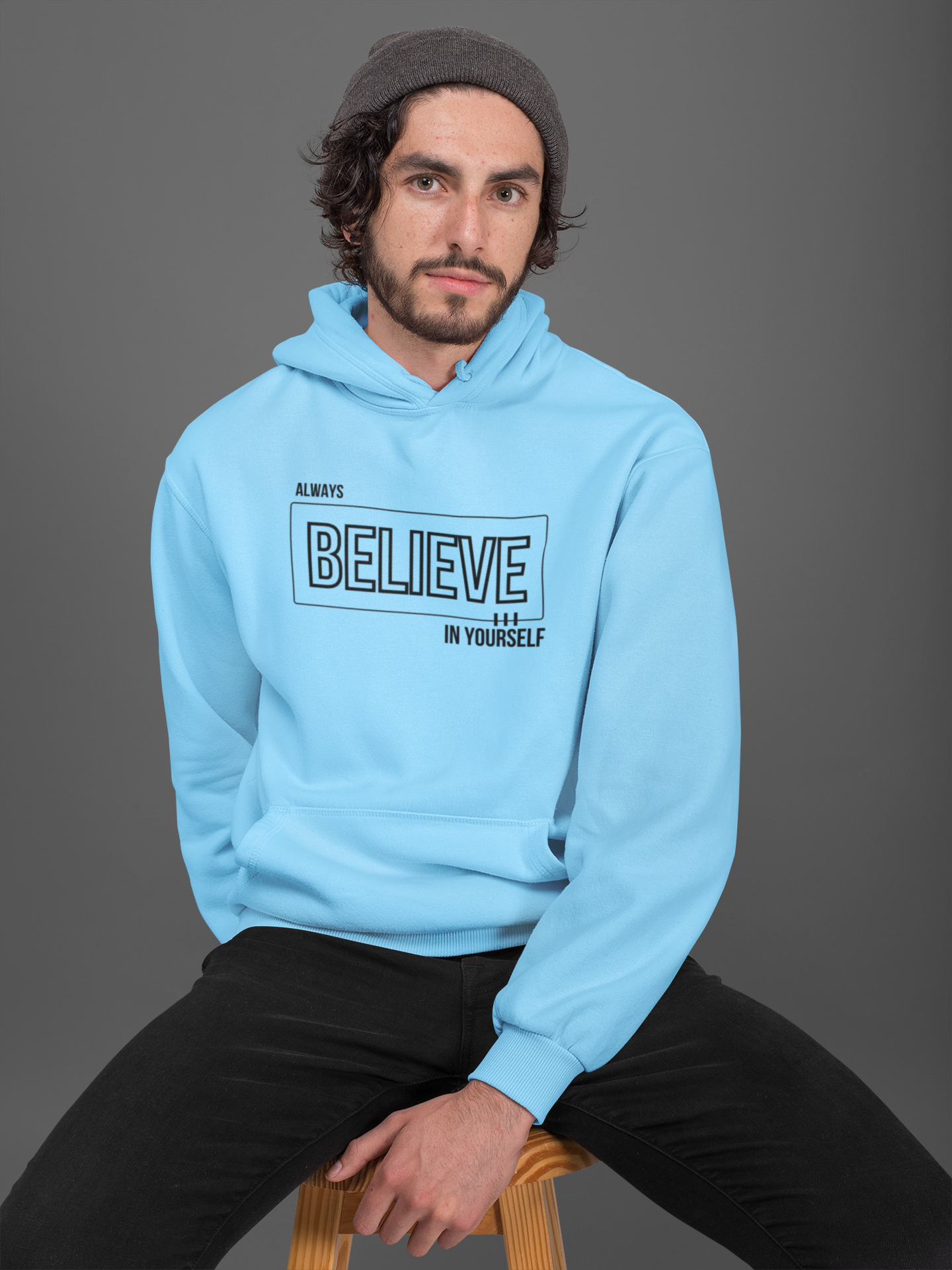 BELIEVE IN YOURSELF CLASSIC UNISEX HOODIE