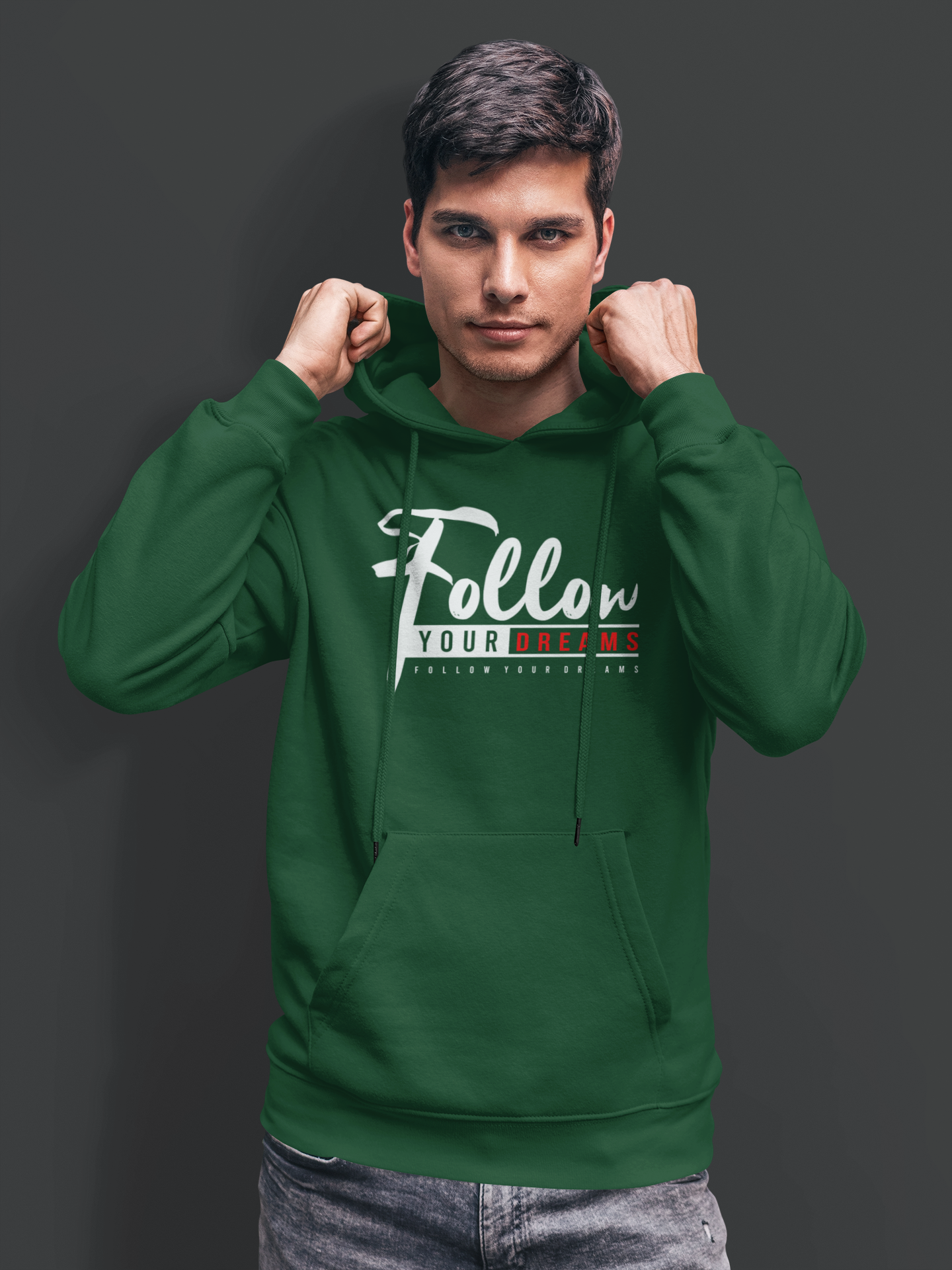 FOLLOW YOUR DREAMS CLASSIC UNISEX HOODIE