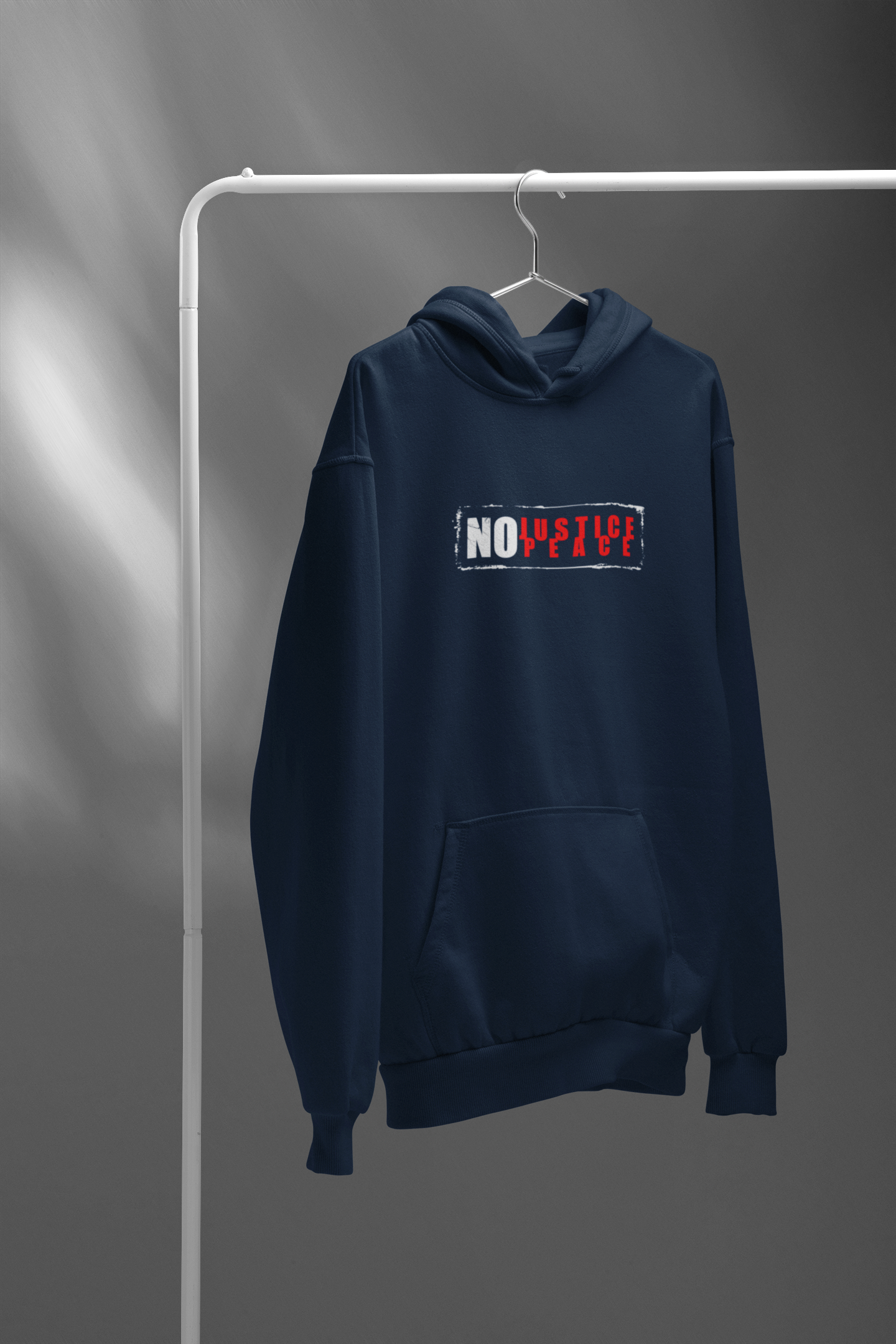 NO JUSTICE NO PEACE - PREMIUM UNISEX HOODIE