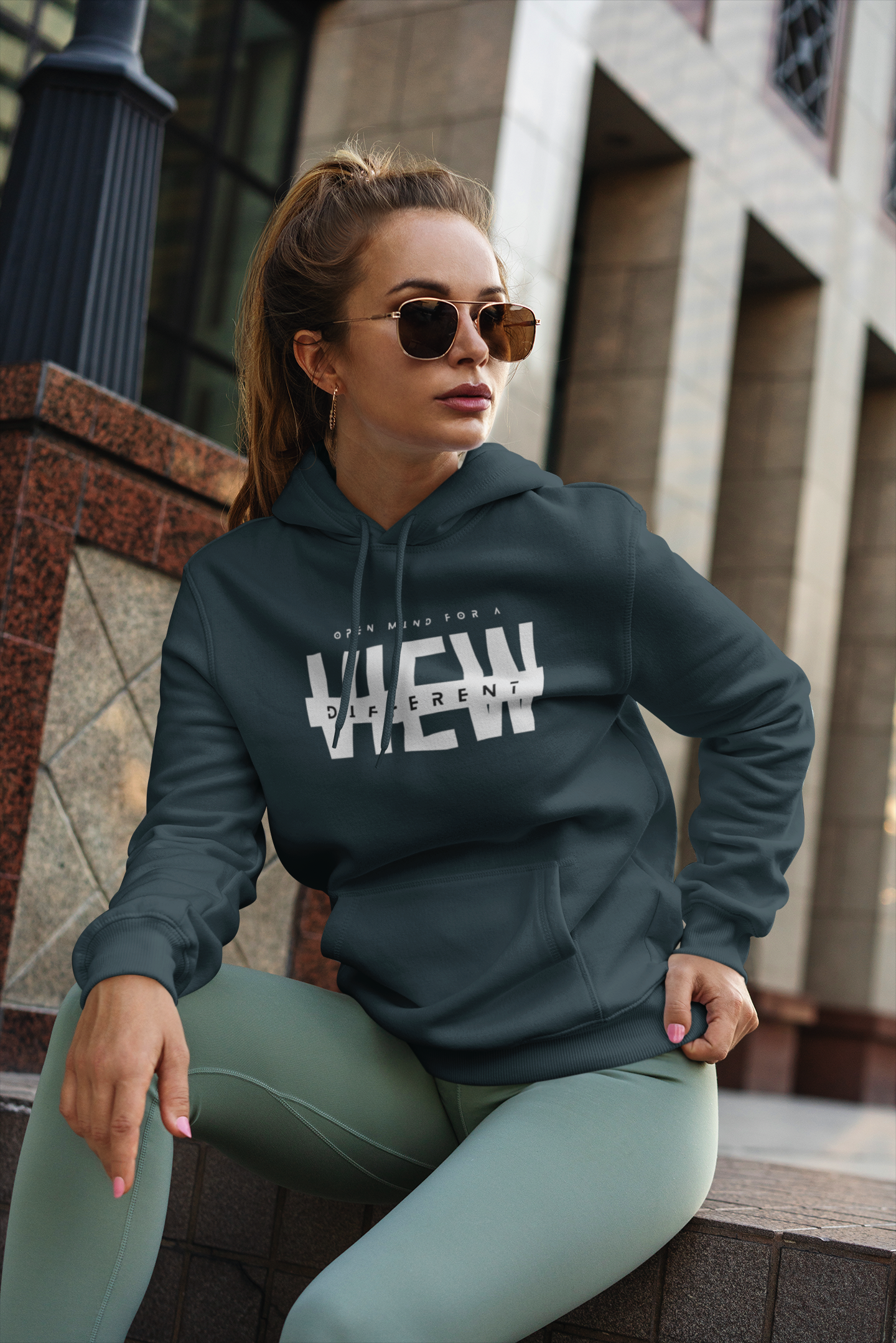 DIFFERENT VIEW CLASSIC UNISEX HOODIE