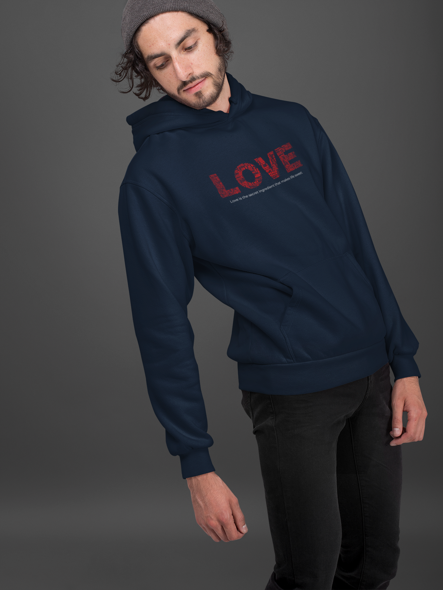 LOVE - PREMIUM UNISEX HOODIE