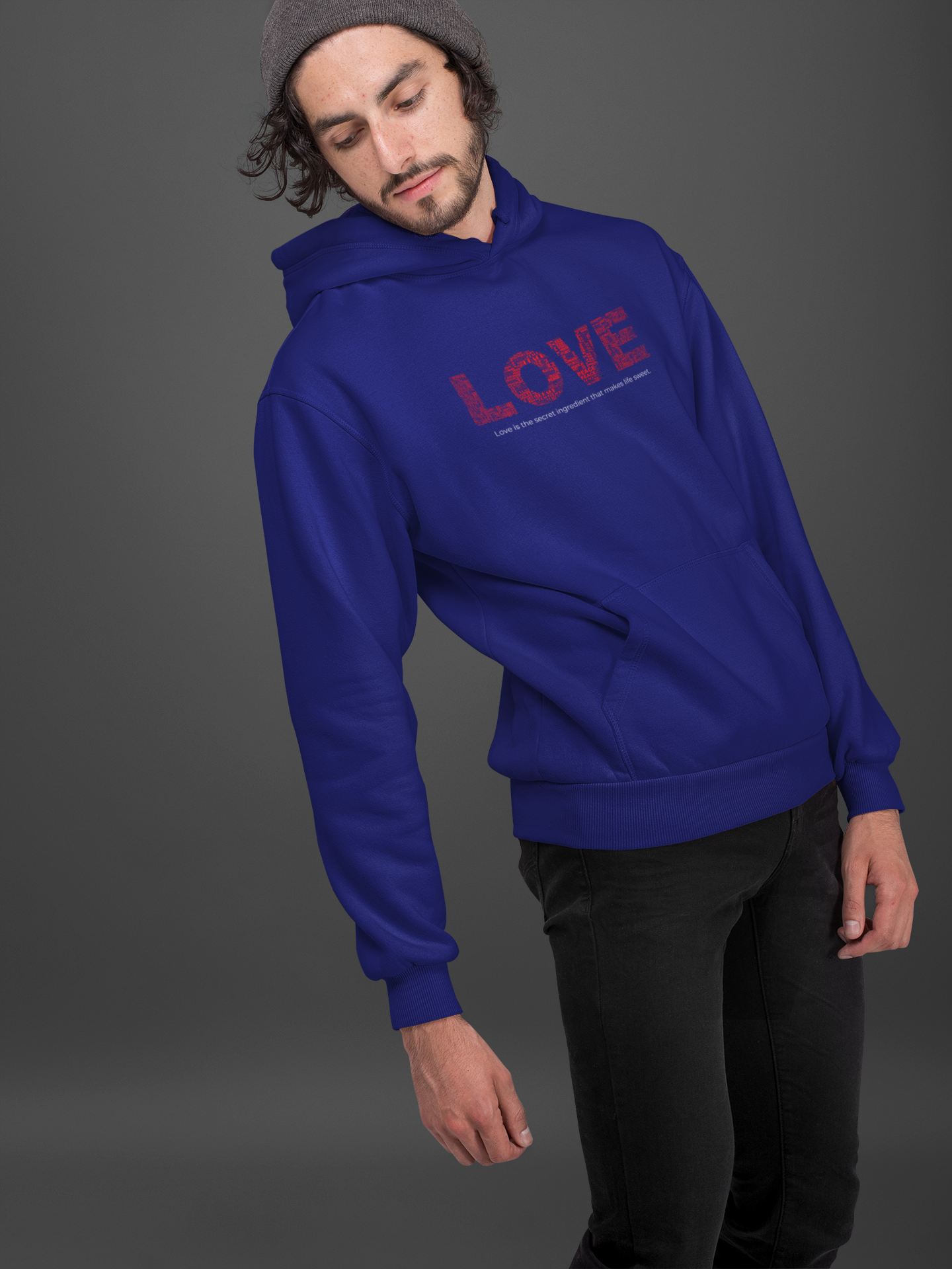 LOVE - PREMIUM UNISEX HOODIE