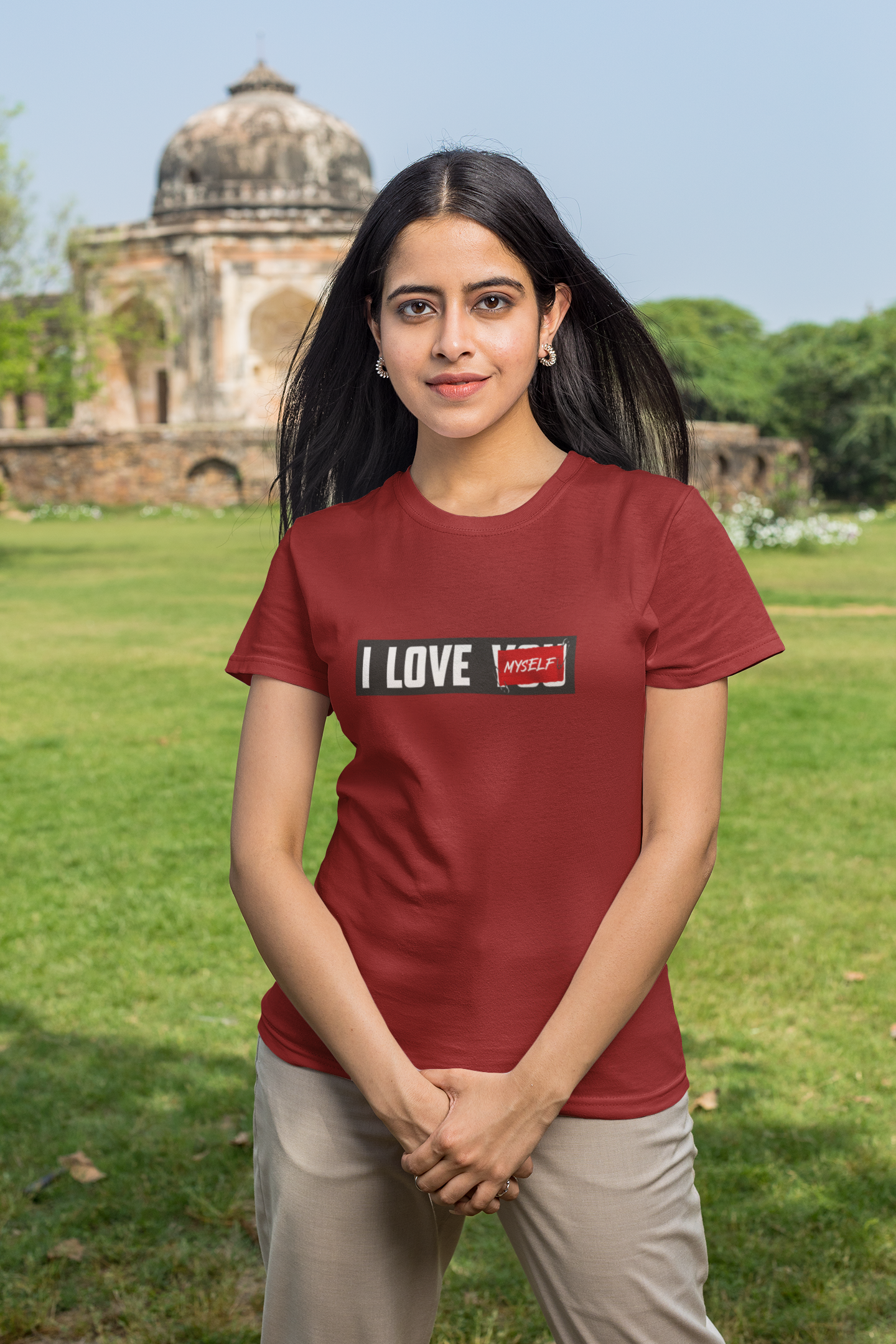 I LOVE MYSELF - WOMEN CLASSIC T-SHIRT