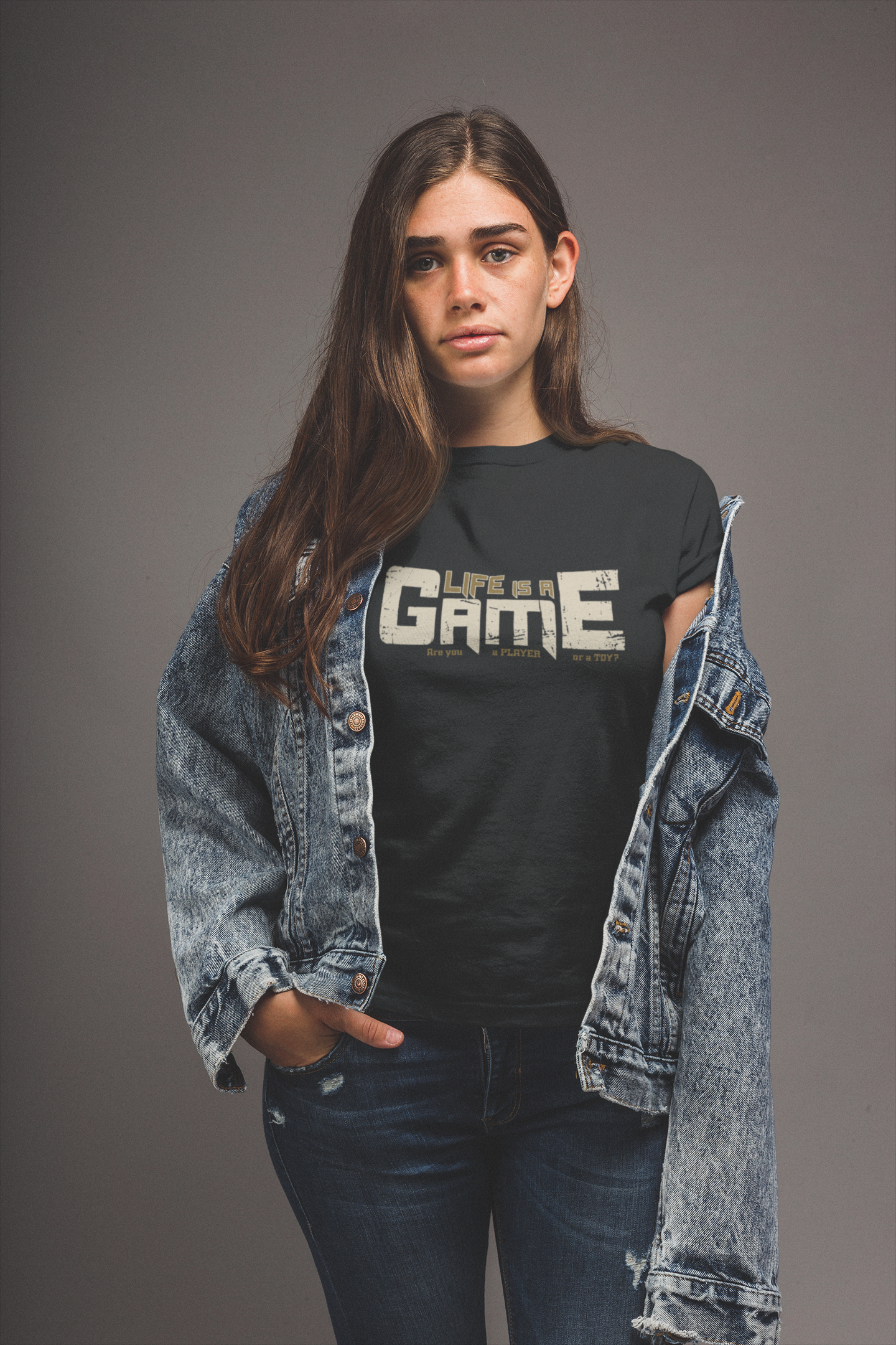 LIFE IS A GAME - WOMEN CLASSIC T-SHIRT