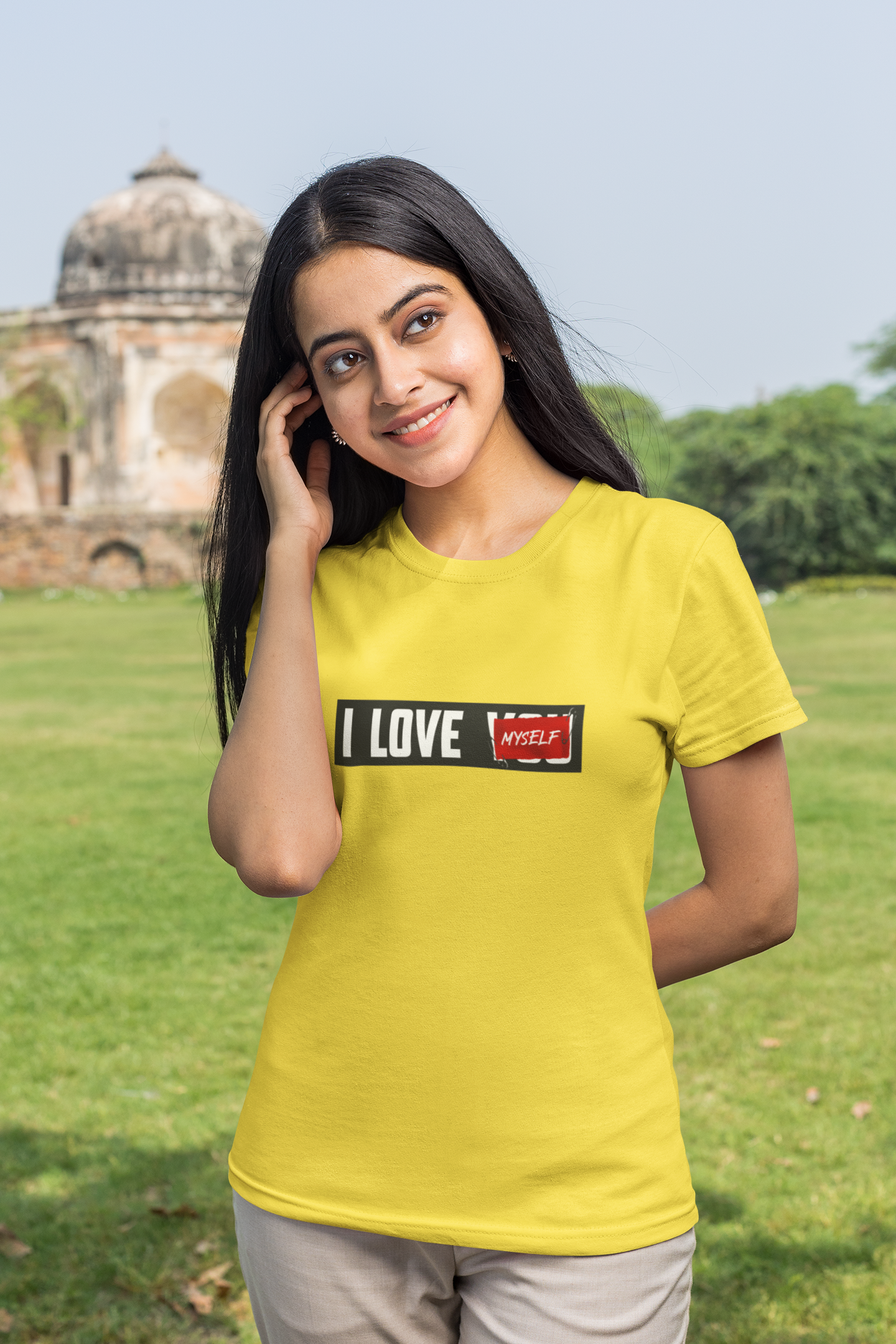 I LOVE MYSELF - WOMEN CLASSIC T-SHIRT