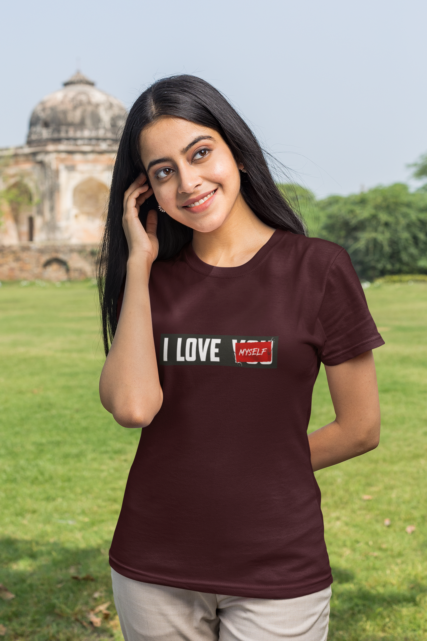 I LOVE MYSELF - WOMEN CLASSIC T-SHIRT