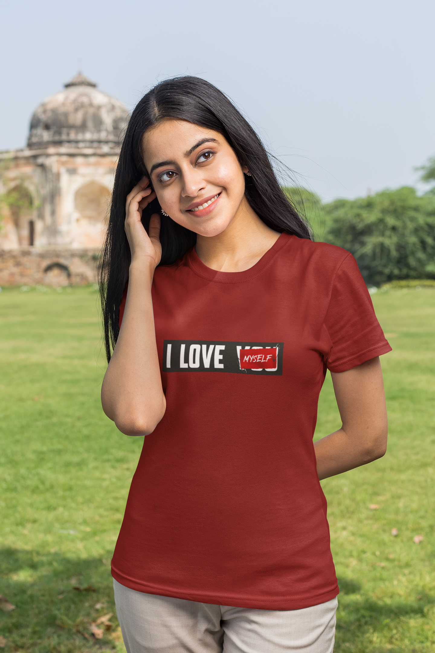 I LOVE MYSELF - WOMEN CLASSIC T-SHIRT