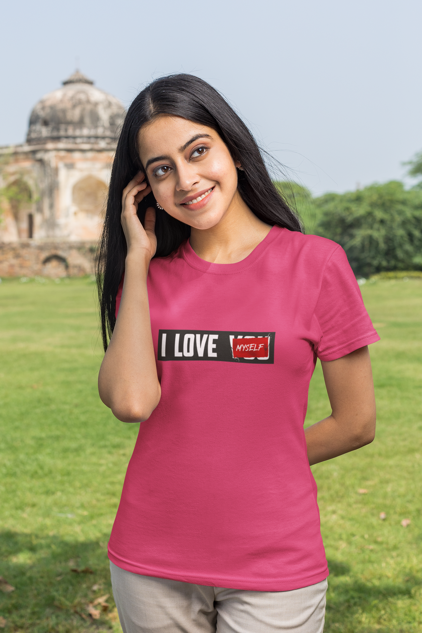 I LOVE MYSELF - WOMEN CLASSIC T-SHIRT