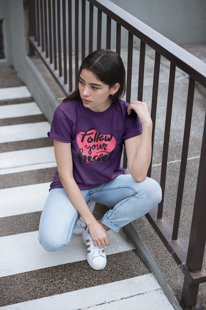 FOLLOW YOUR HEART - WOMEN CLASSIC T-SHIRT