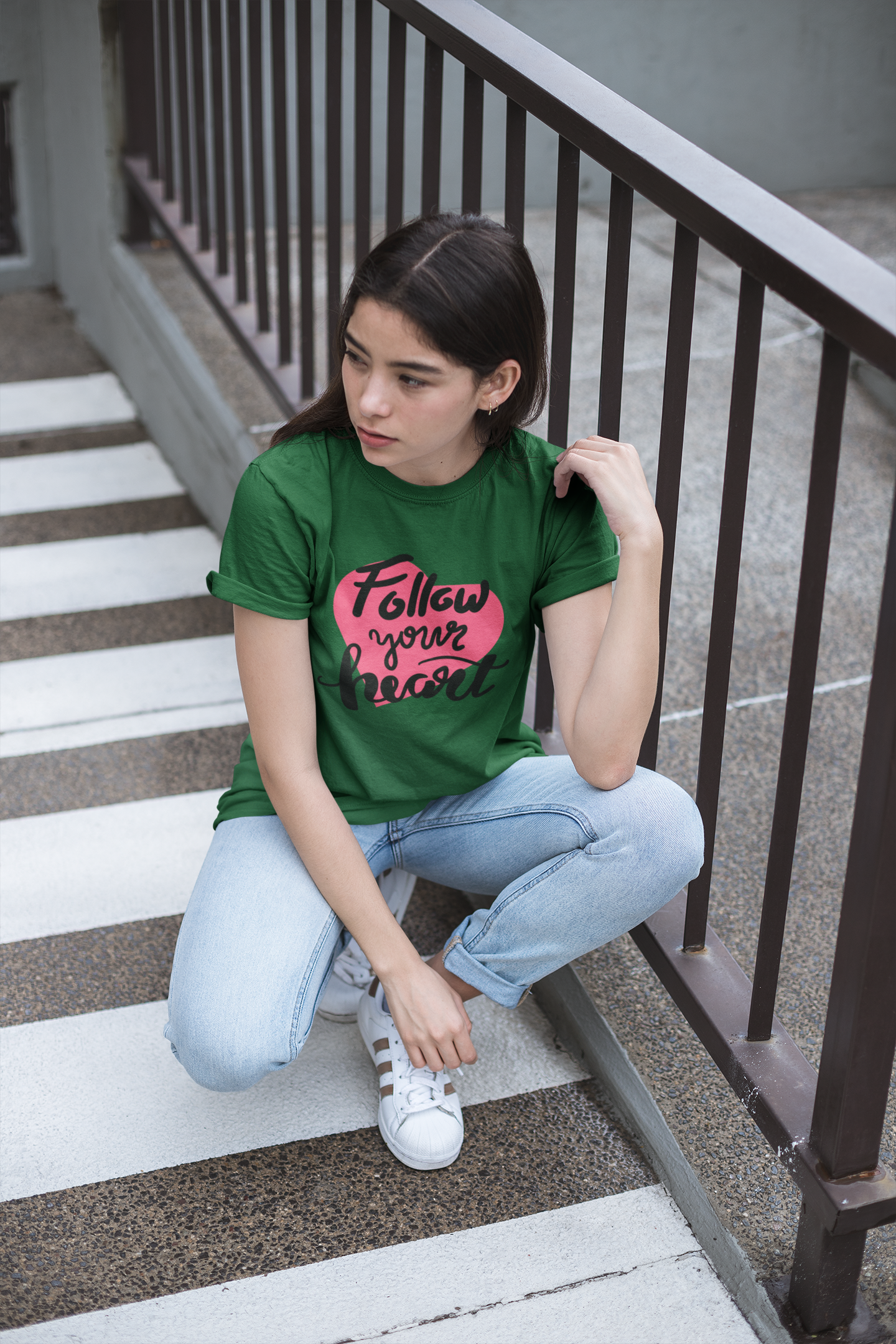 FOLLOW YOUR HEART - WOMEN CLASSIC T-SHIRT